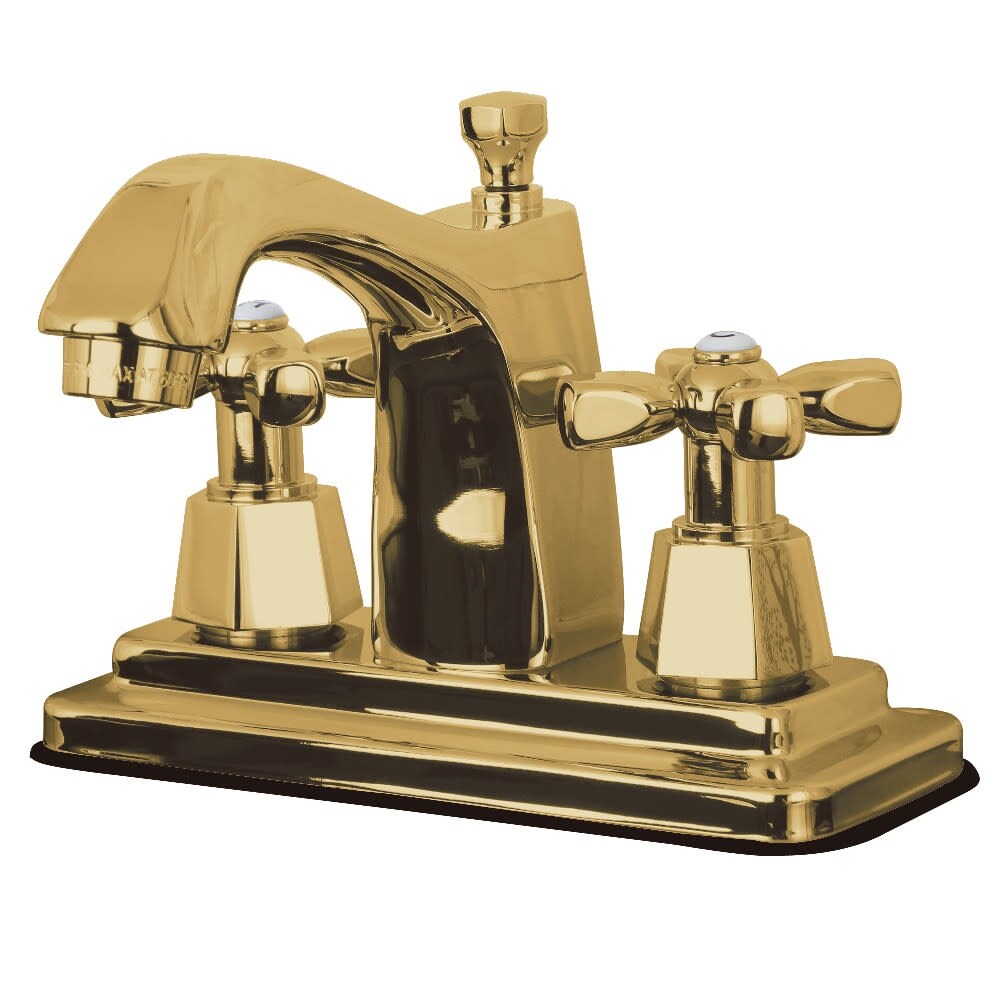 Kingston Brass 1.2 GPM Centerset Bathroom Faucet with Pop-Up Drain