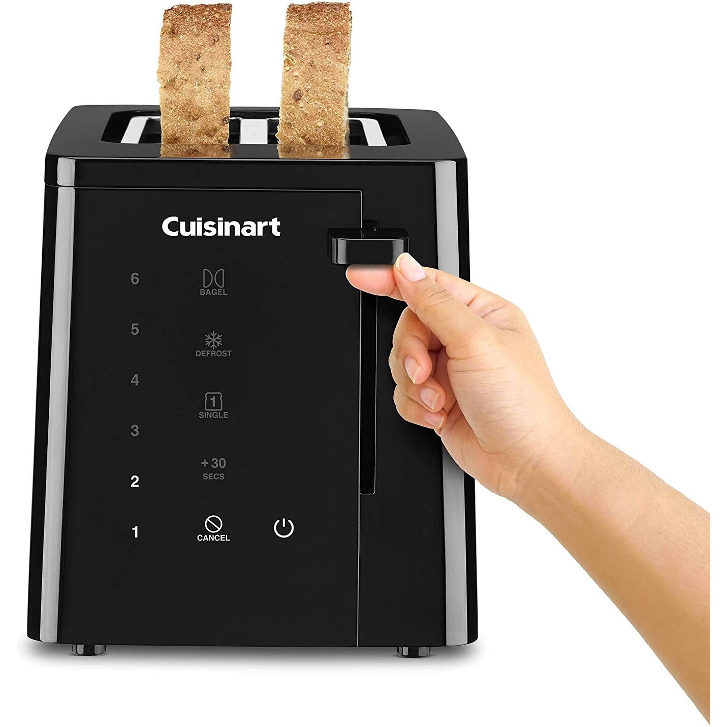 Cuisinart CPT-T20 Touchscreen, 2-Slice Toaster, Black - 6.5 x 10.35 x 7.2 inches