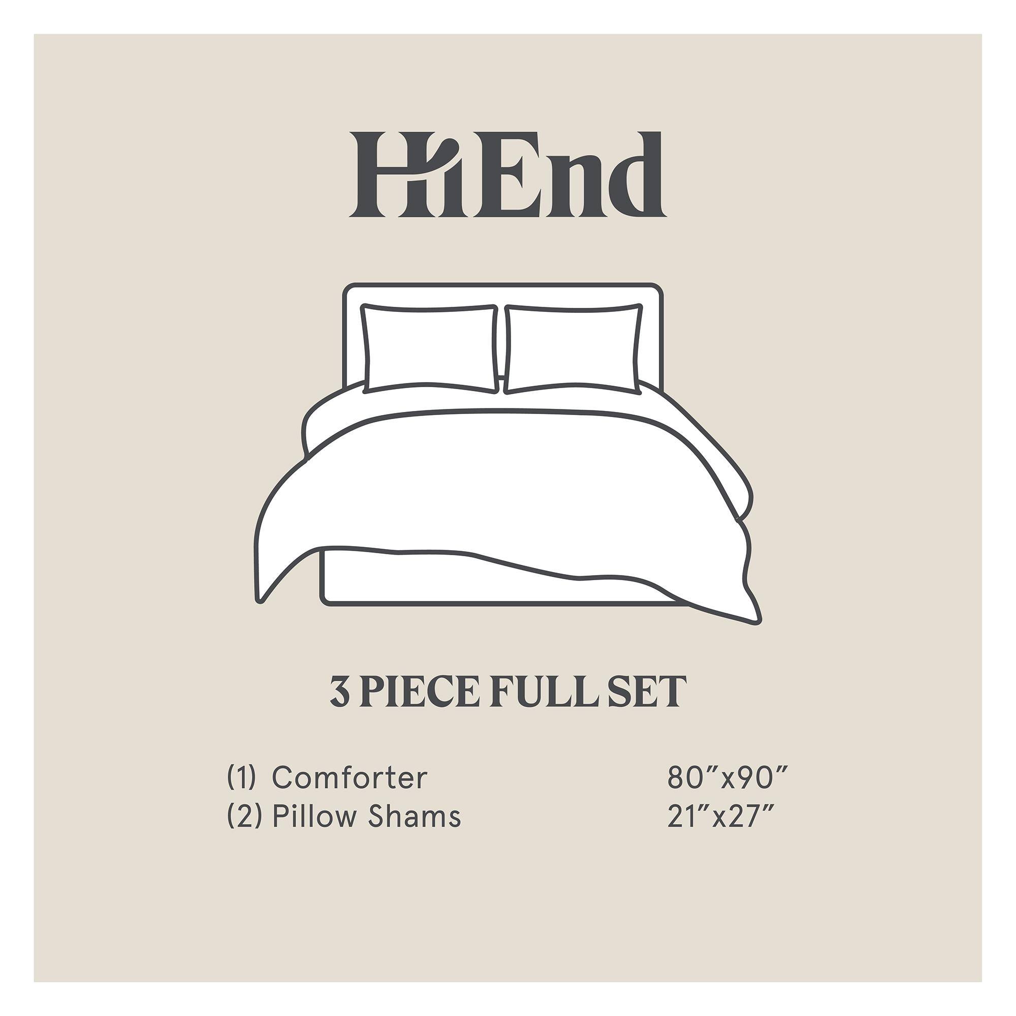 HiEnd Accents Carmen Vintage Kilim Comforter Set, Taupe, 3PC