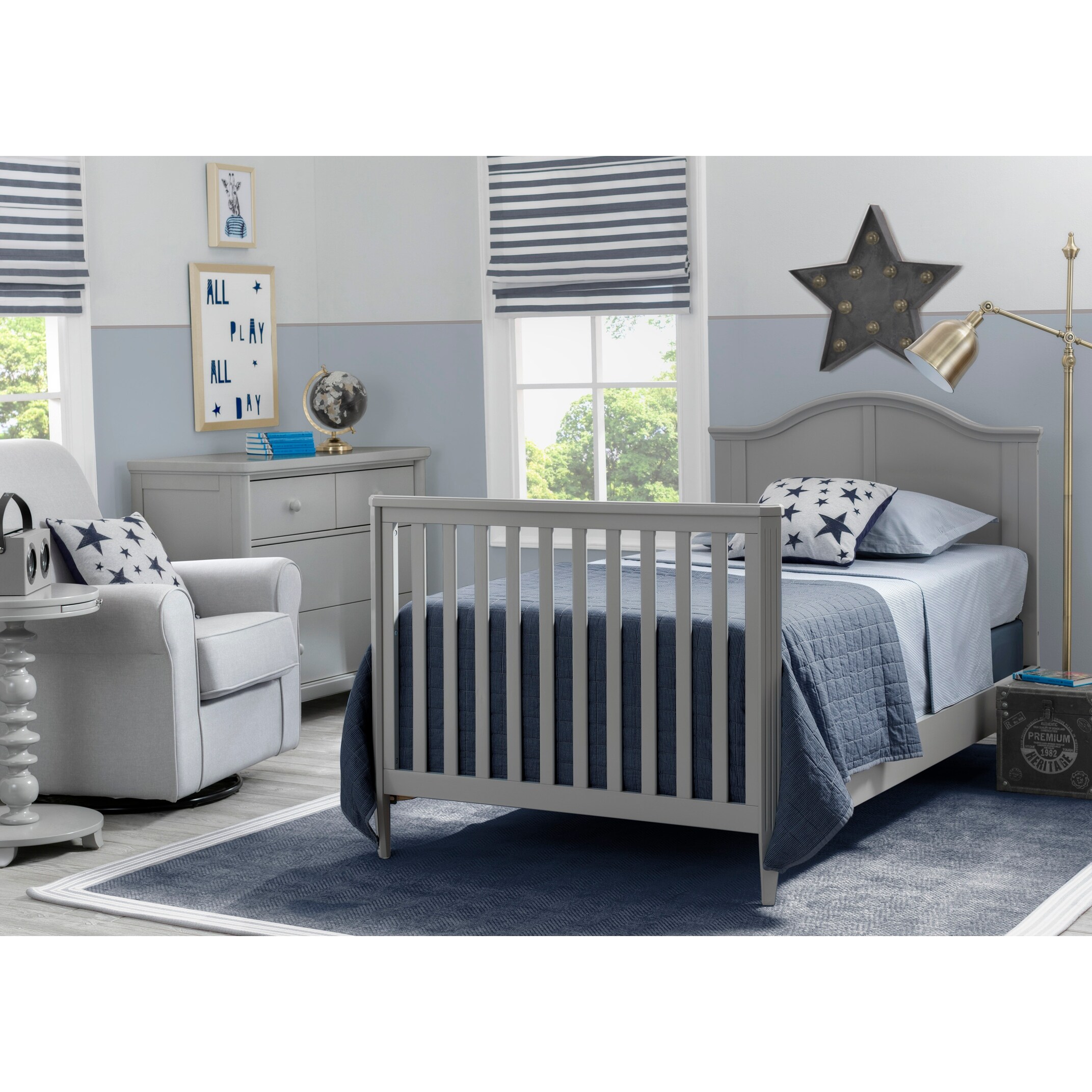 Delta Children Parker Mini Convertible Baby Crib
