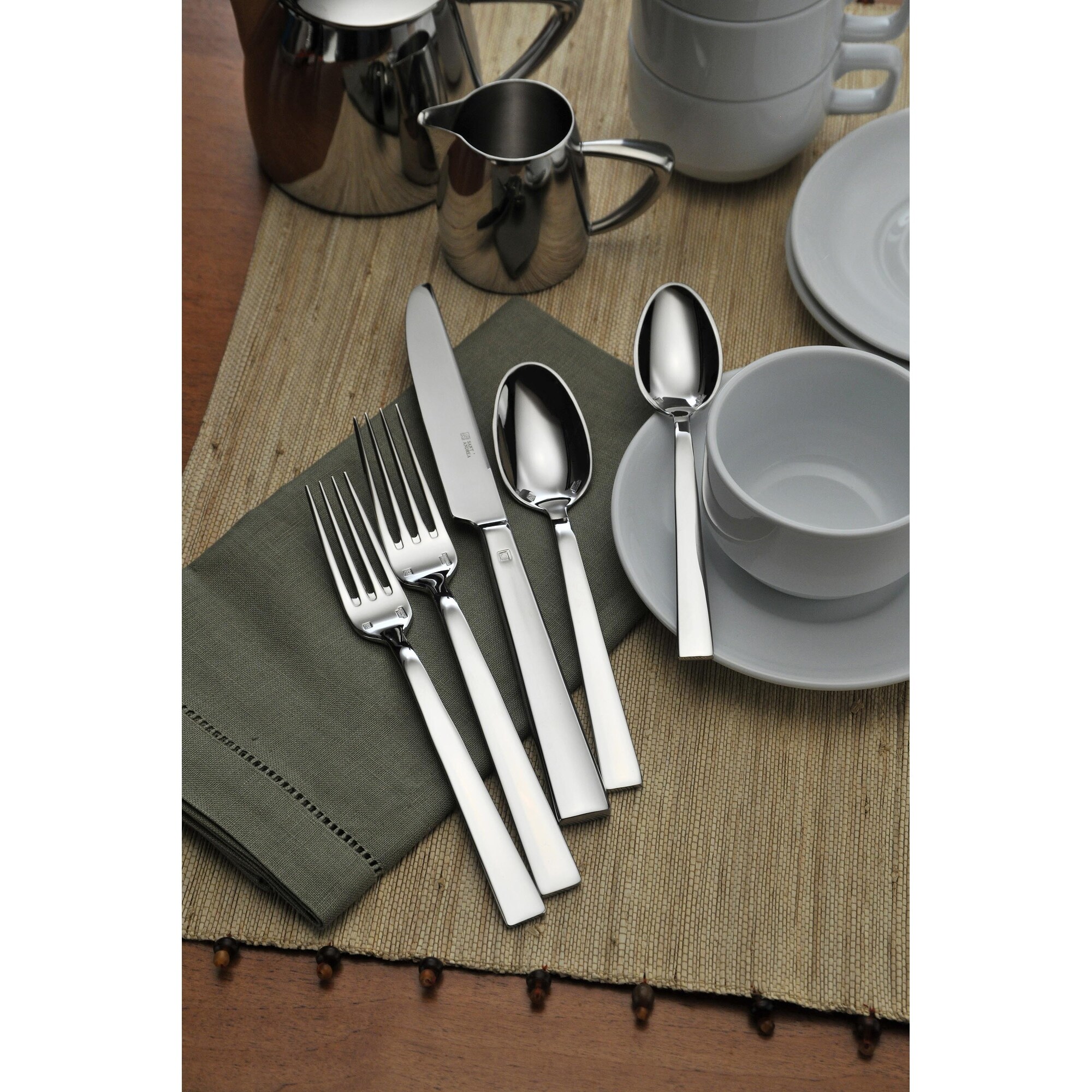 Sant' Andrea Stainless Steel Elevation Iced Tea Spoons (Set of 12) by Oneida