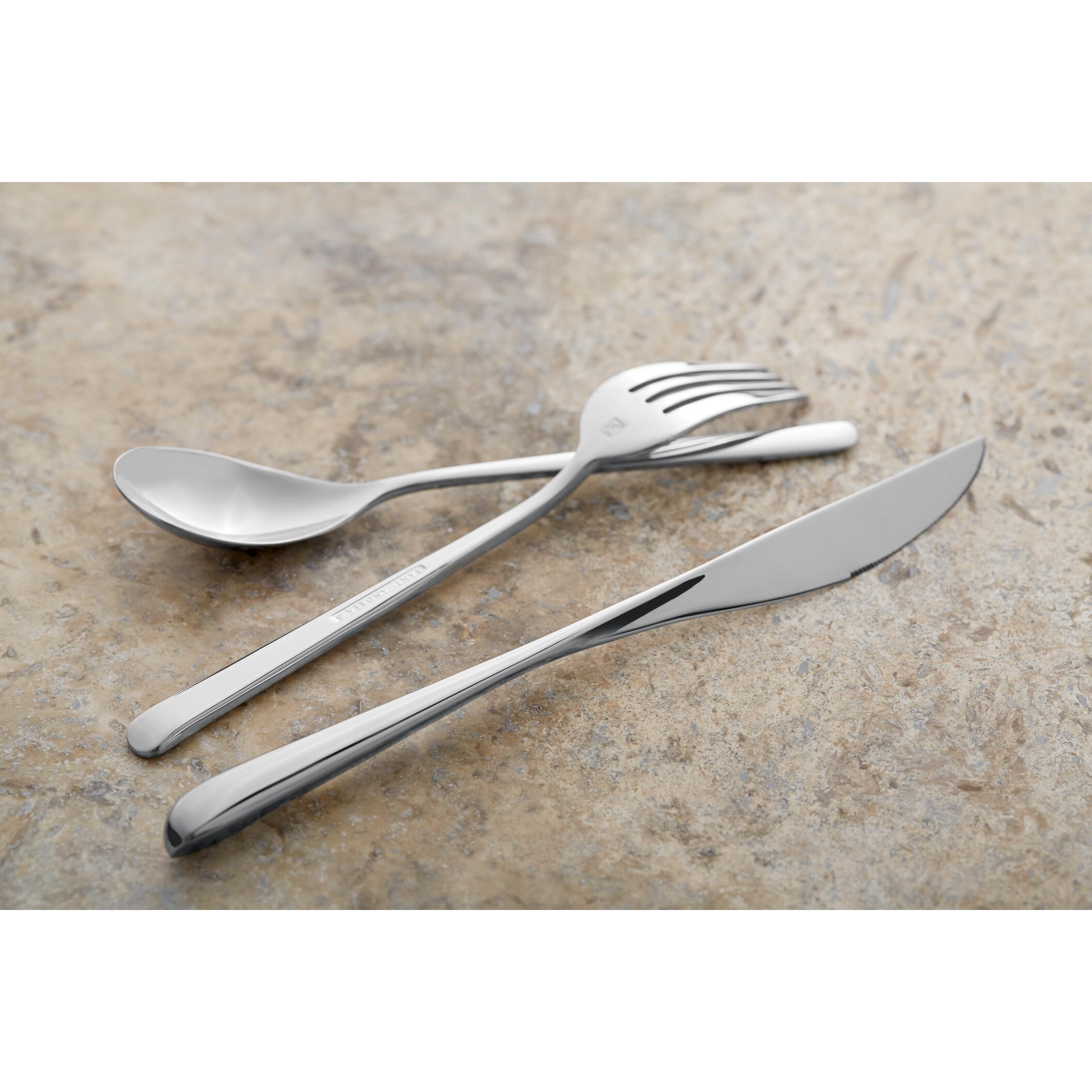 Sant' Andrea 18/10 Stainless Steel Quantum Dinner Knives (Set of 12) by Oneida