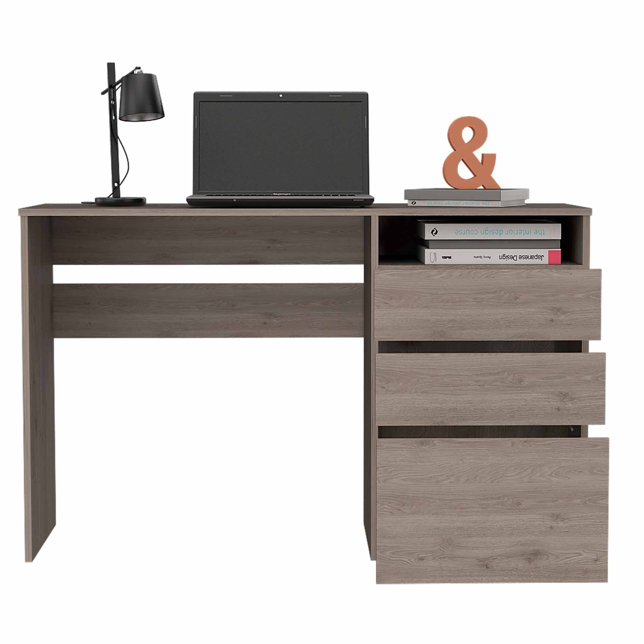 FM Furniture Louisiana computer Desk with three drawers