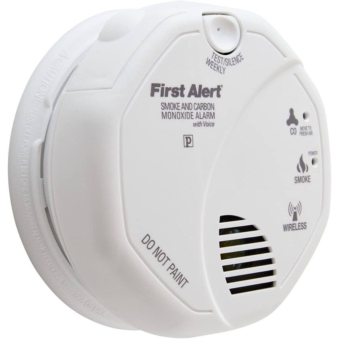 BRK First Alert - Hardwire Carbon Monoxide Alarm with Battery