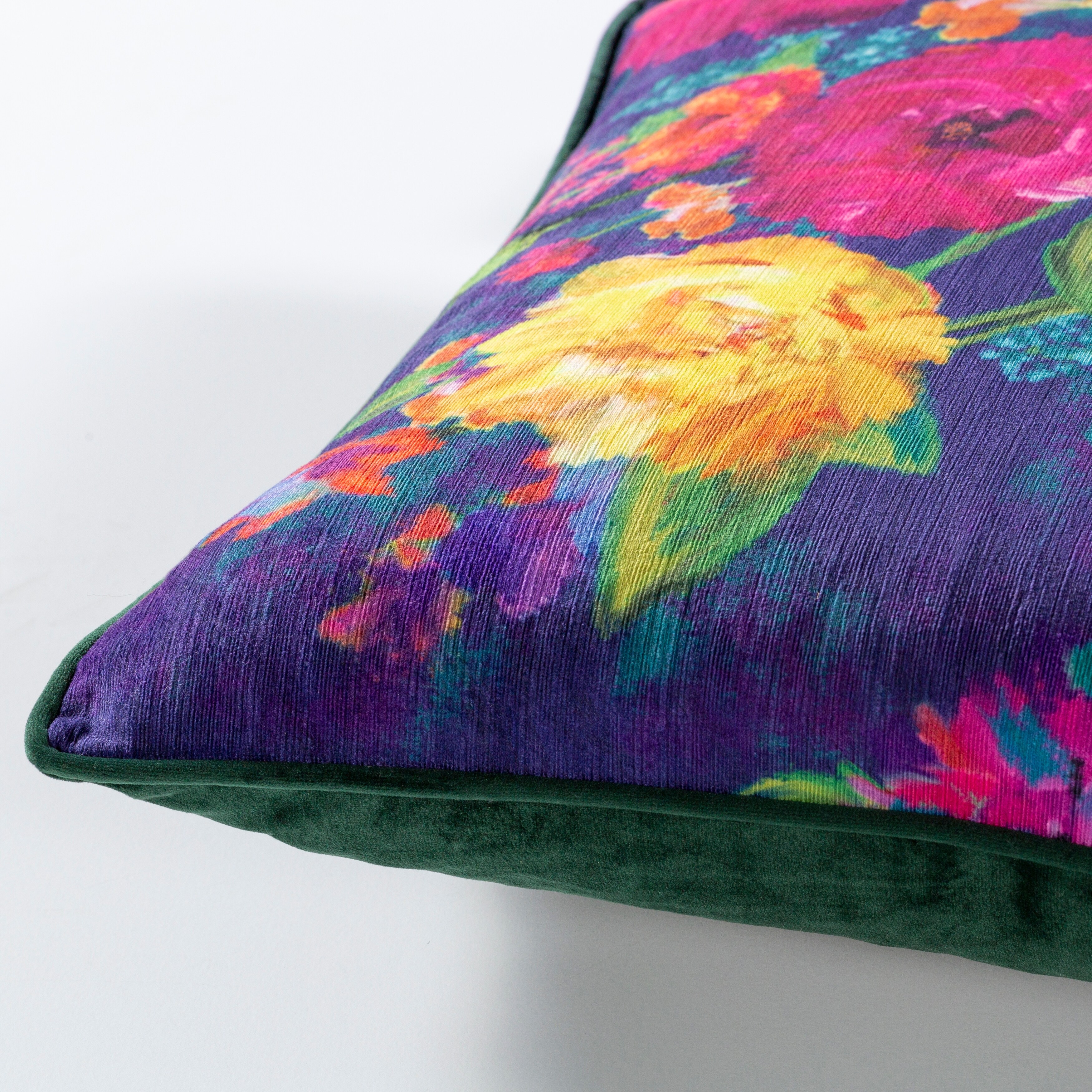 Artistic Weavers Erin Floral Velvet Throw Pillow