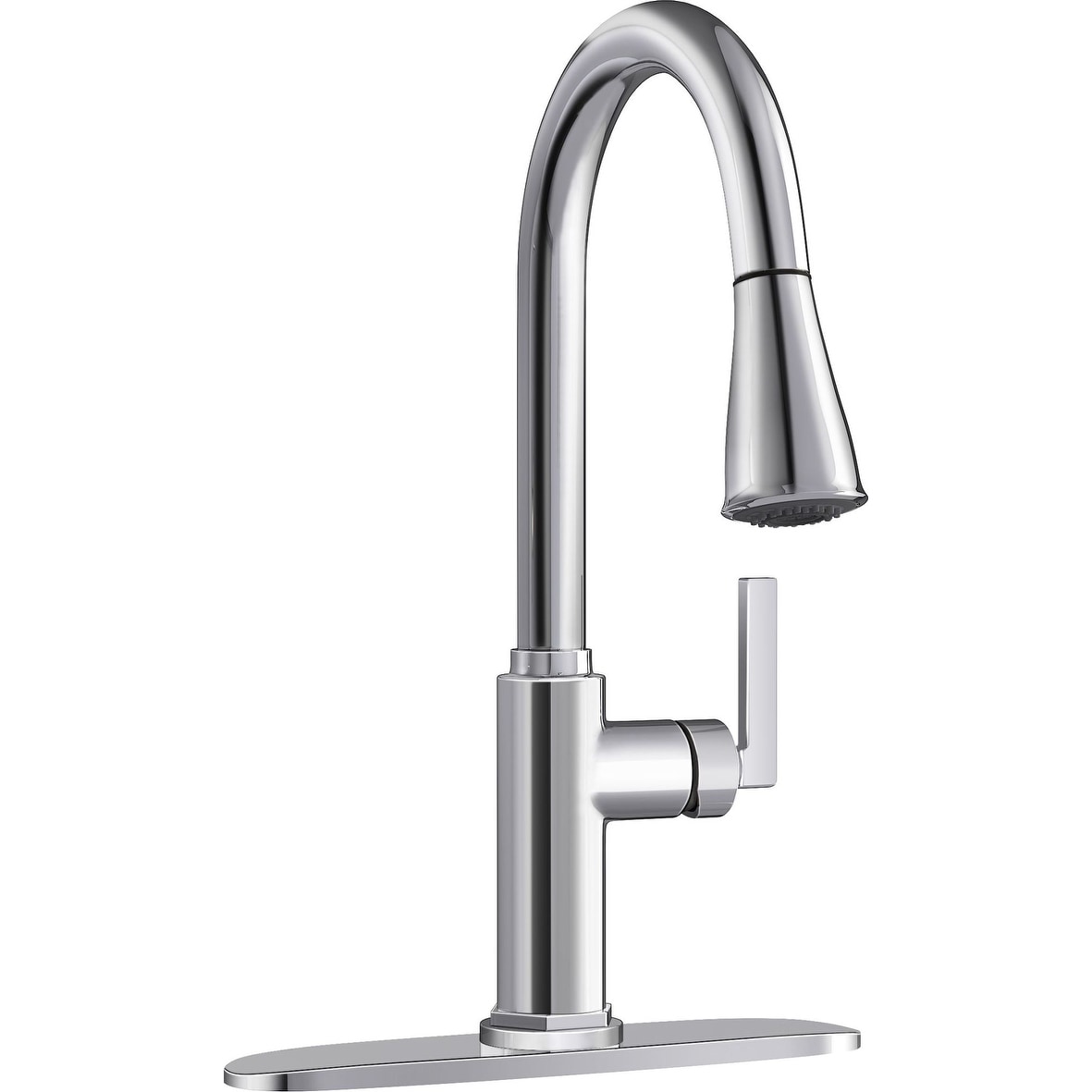 PROFLO Pixley 1.8 GPM Single Hole Pull Down Kitchen Faucet - Includes