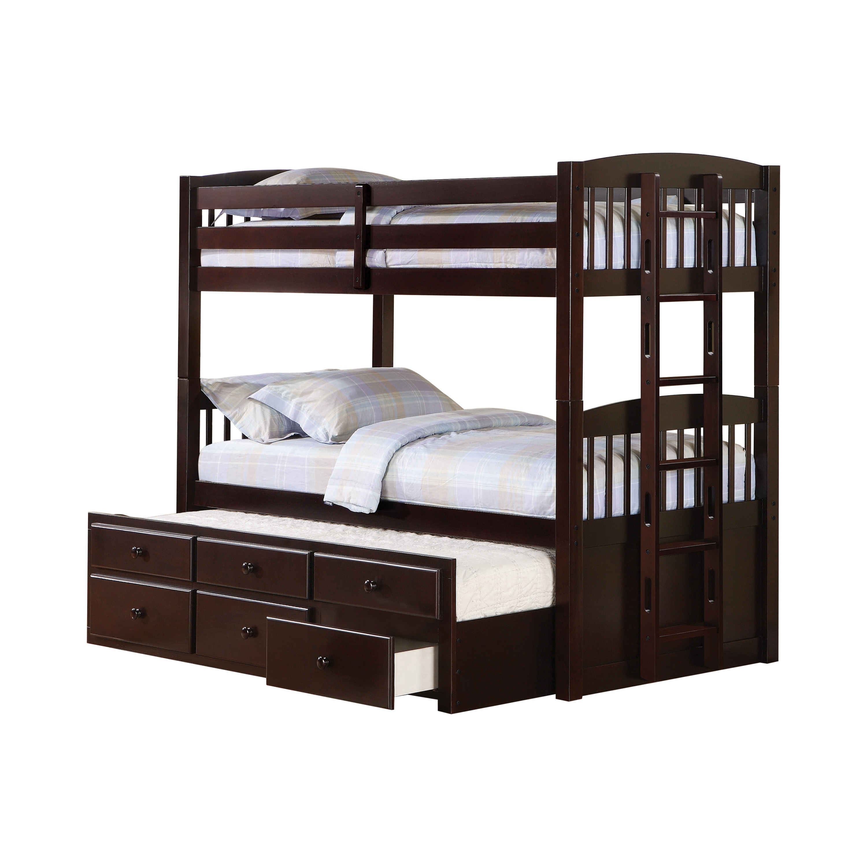 Granger Cappuccino Twin over Twin Bunk Bed