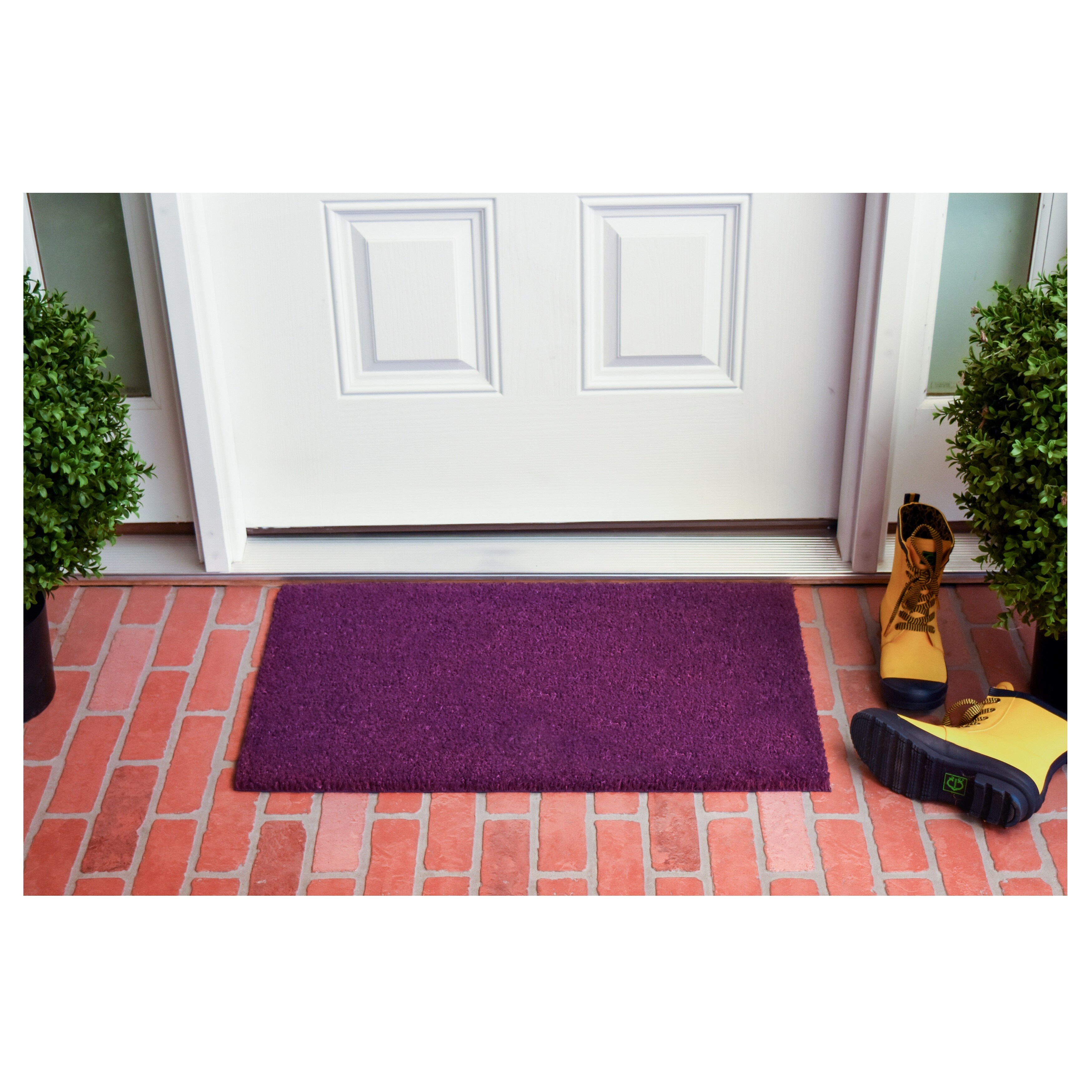 Calloway Mills Collins Purple Pastel Doormat, 24" x 36" - 24 x 36 in