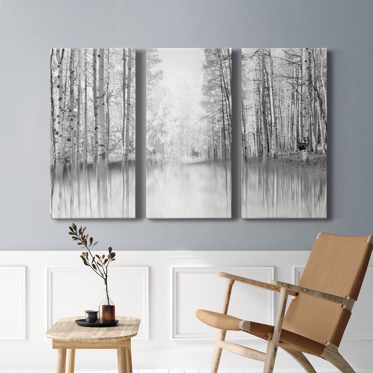 Aspen Reflection- Premium Gallery Wrapped Canvas - Ready to Hang