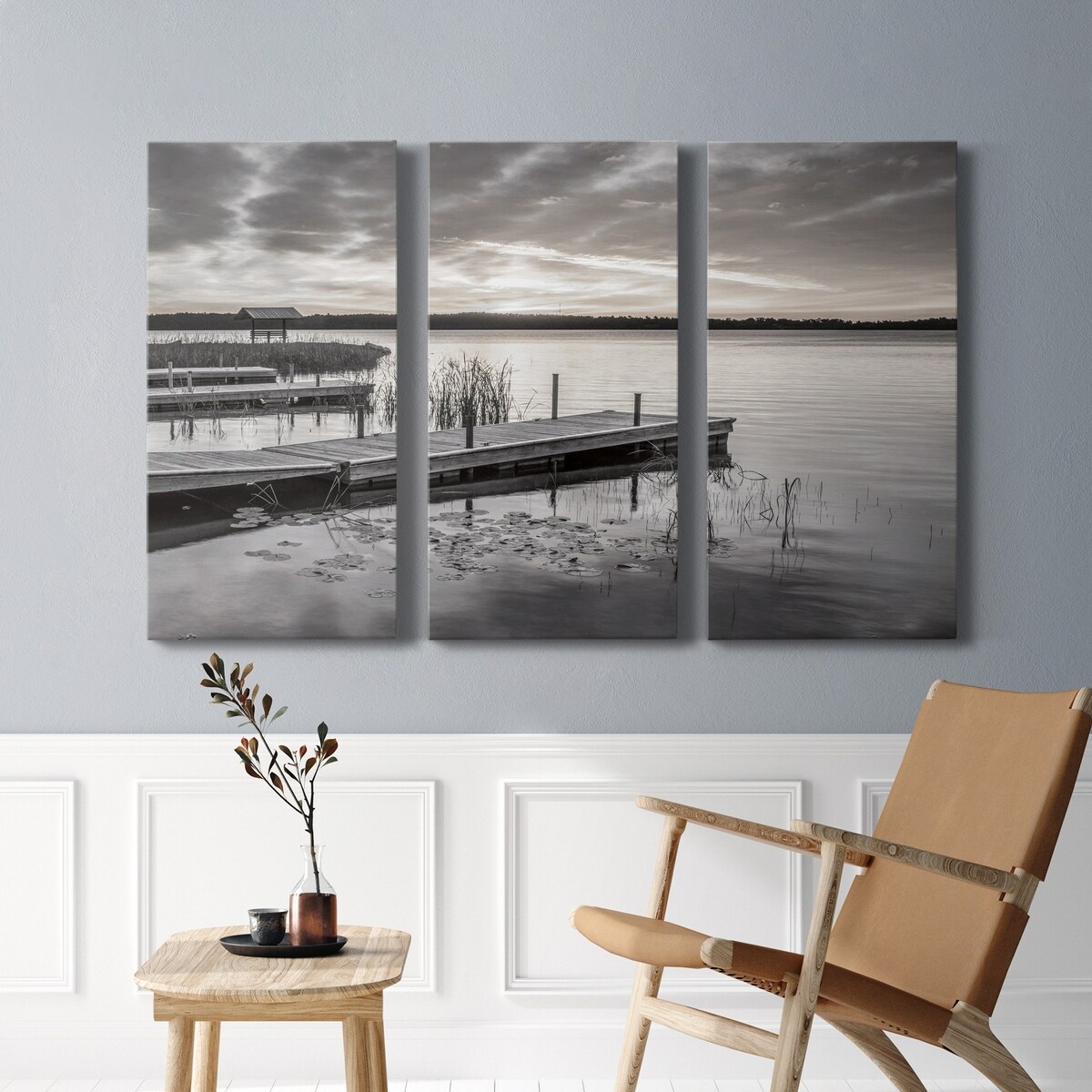 Soft Summer Sunrise- Premium Gallery Wrapped Canvas - Ready to Hang