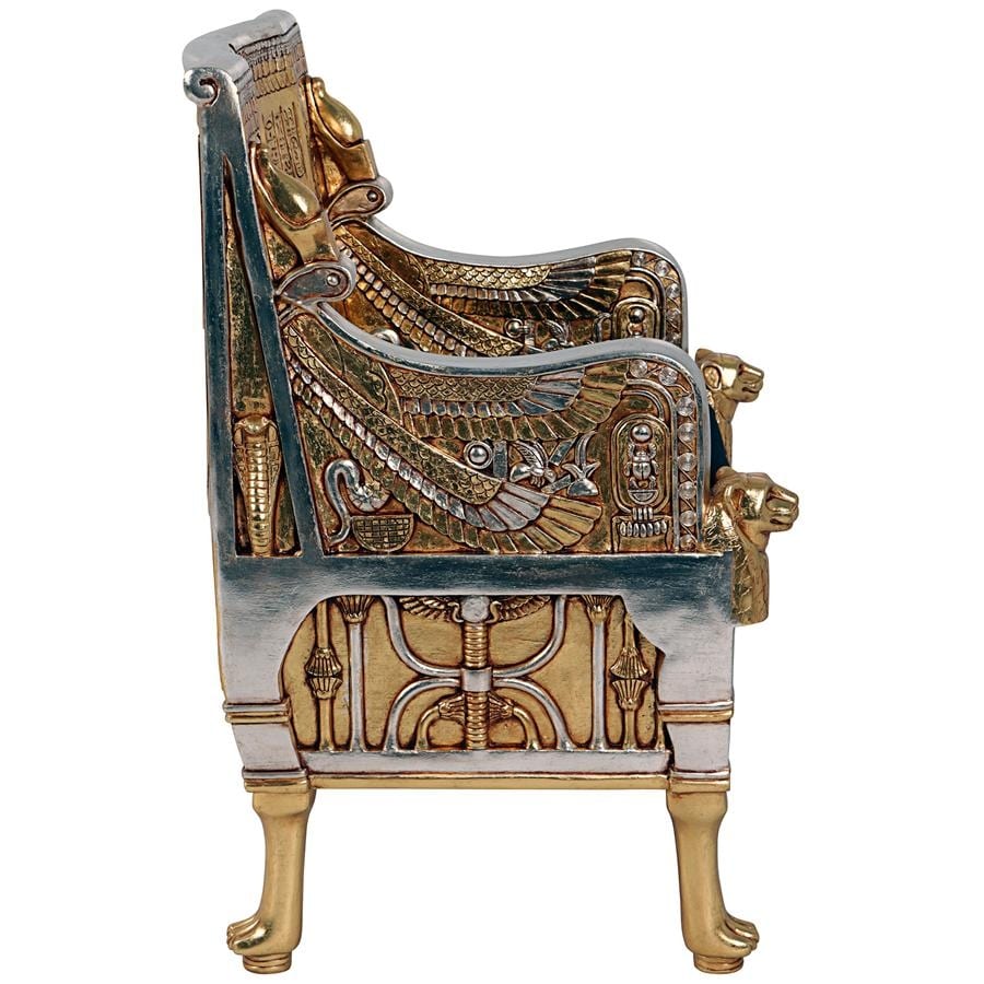 Design Toscano King Tut Egyptian Throne Chair