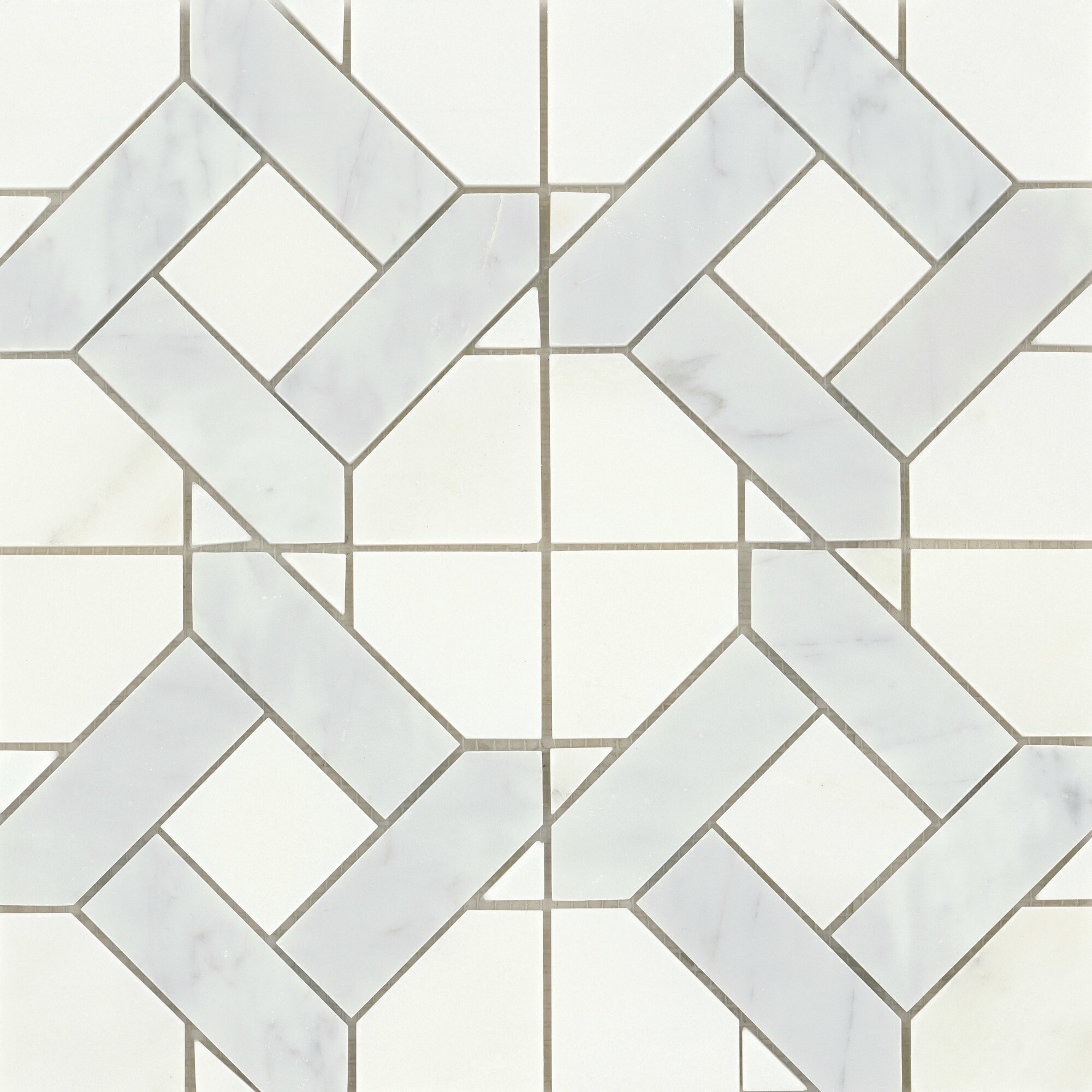 Emser Tile Alluro - 12" x 12" Square Basketweave Mosaic Wall Tile -