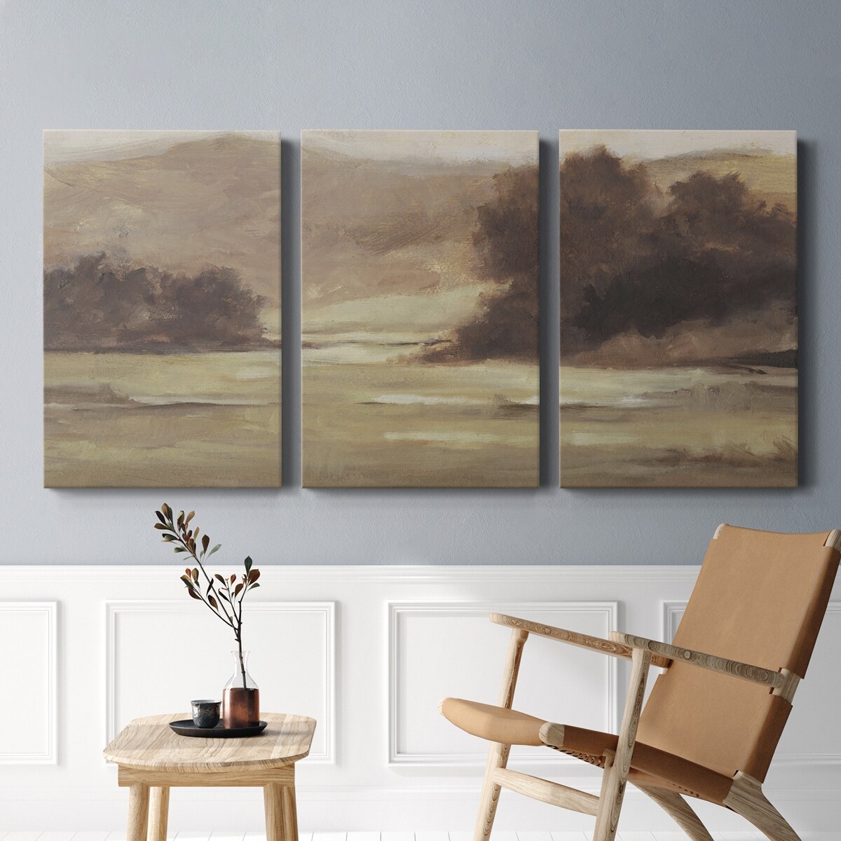 Muted Landscape I- Premium Gallery Wrapped Canvas - Ready to Hang