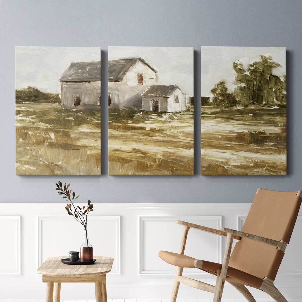 Country Harvest I- Premium Gallery Wrapped Canvas - Ready to Hang