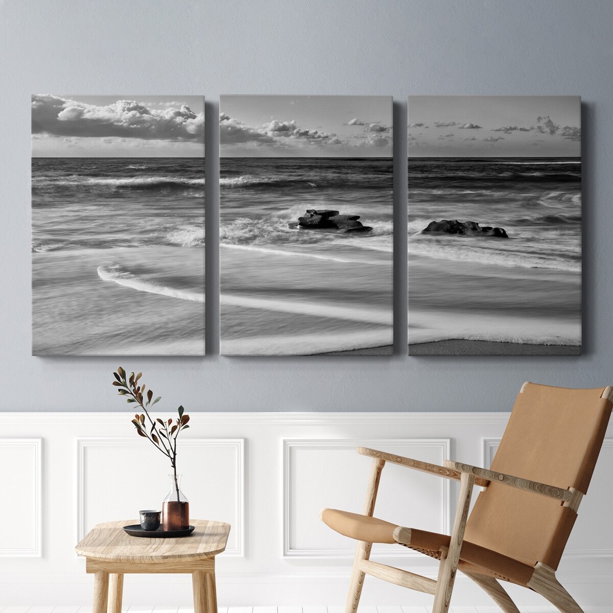 Whispering Sands Beach- Premium Gallery Wrapped Canvas - Ready to Hang