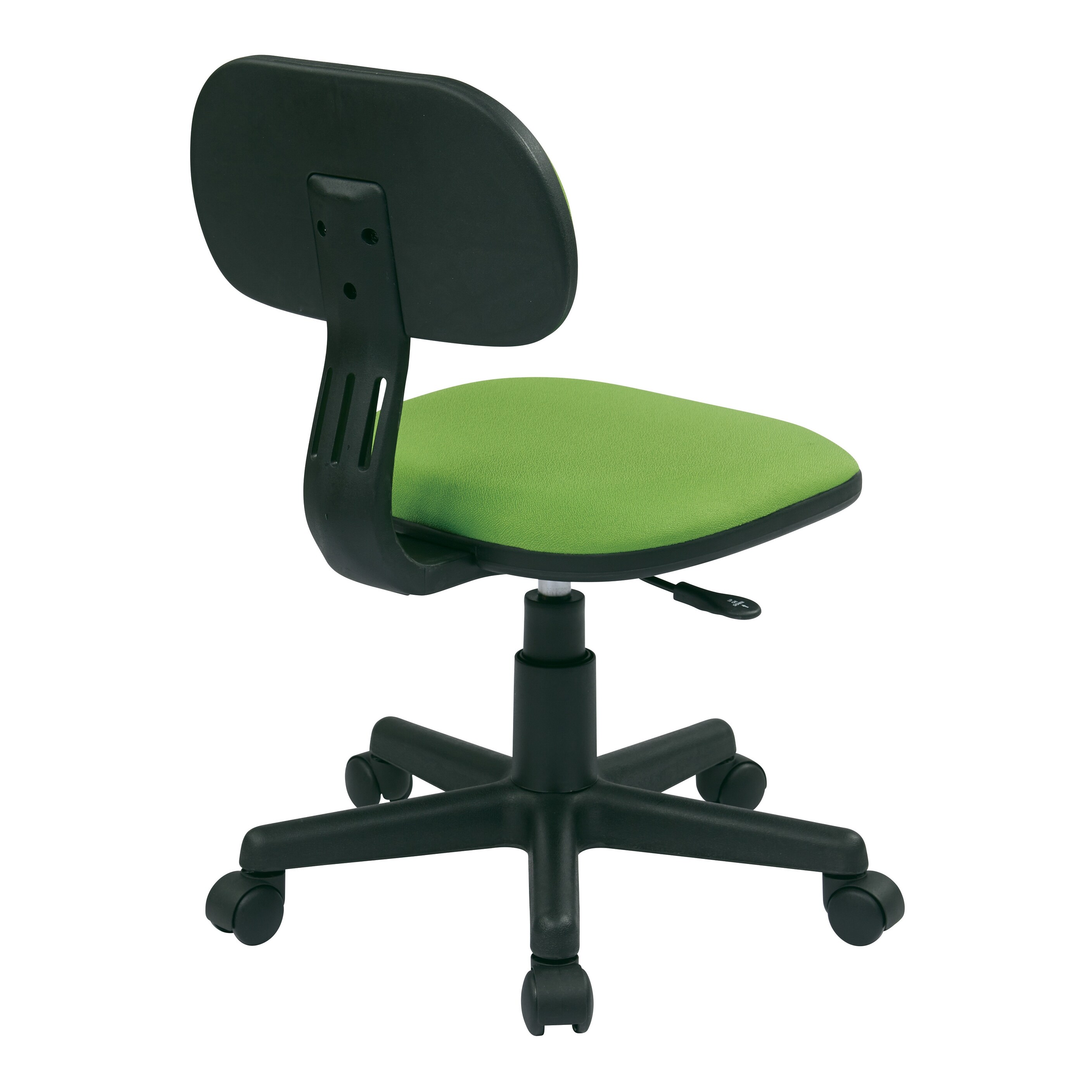 OS Home and Office Furniture Model Student Task Chair in Green Fabric