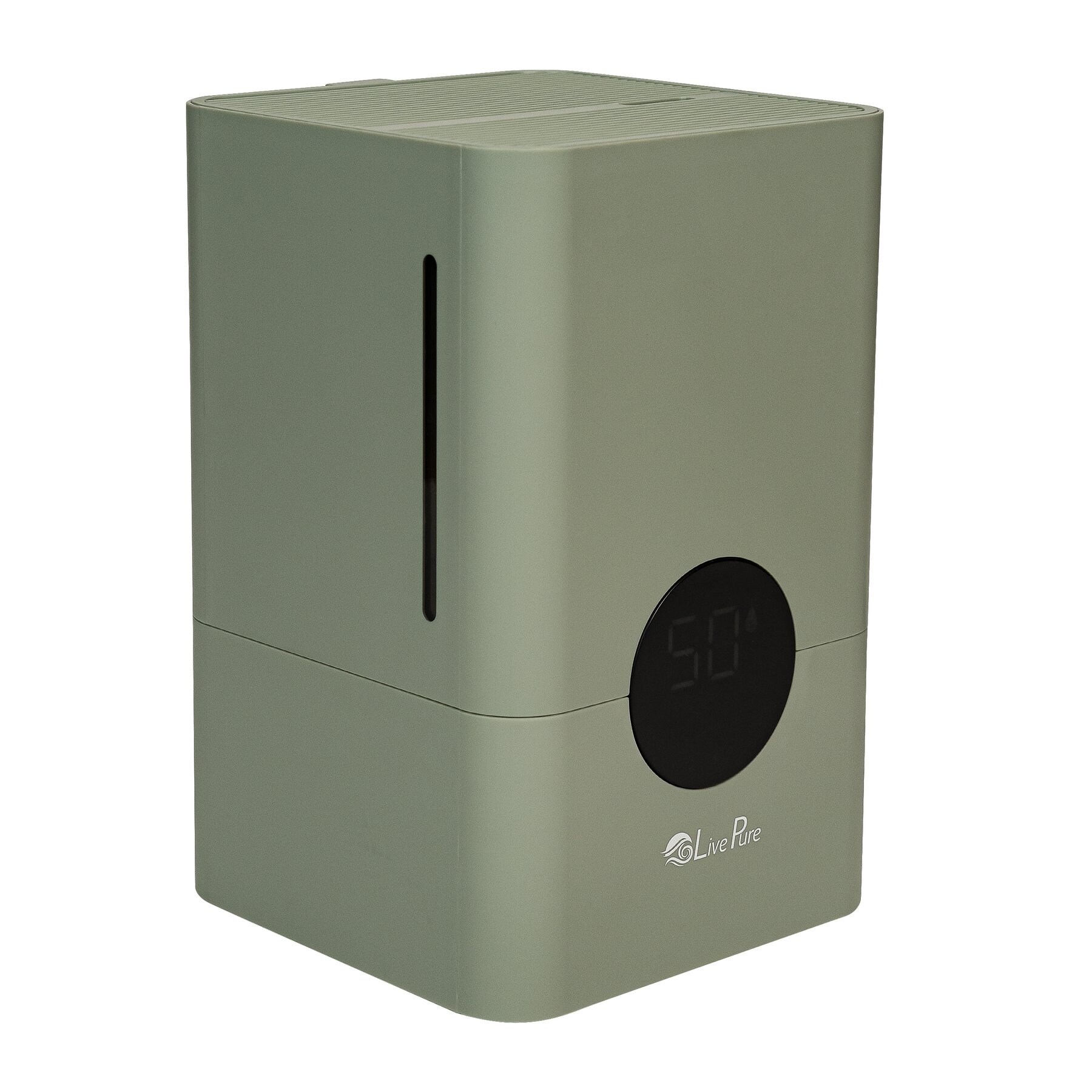 LivePure 1.2 G Ultrasonic Cool Mist Humidifier - Grey