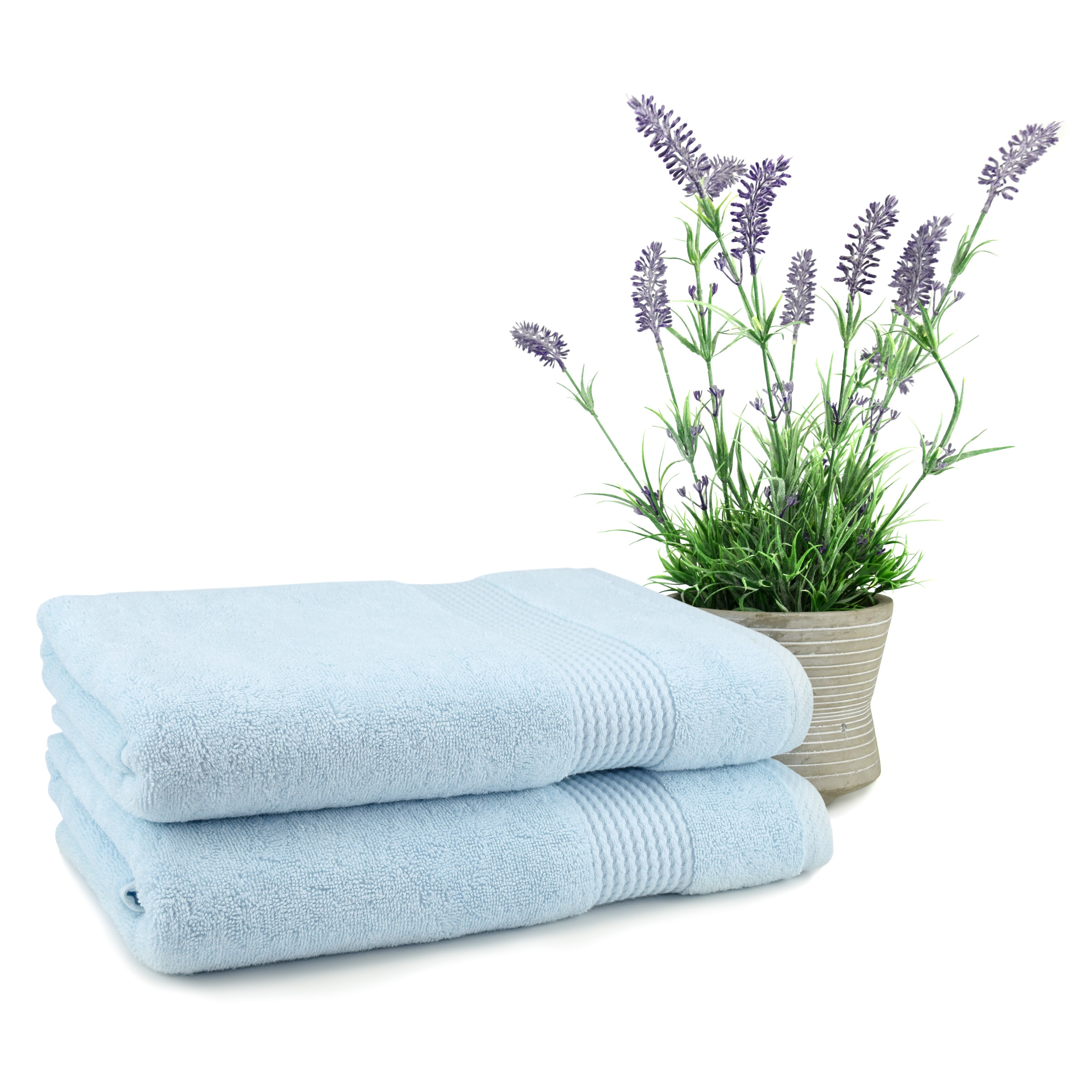 East'N Blue Lara Turkish Cotton Bath Towel (Pack of 2)