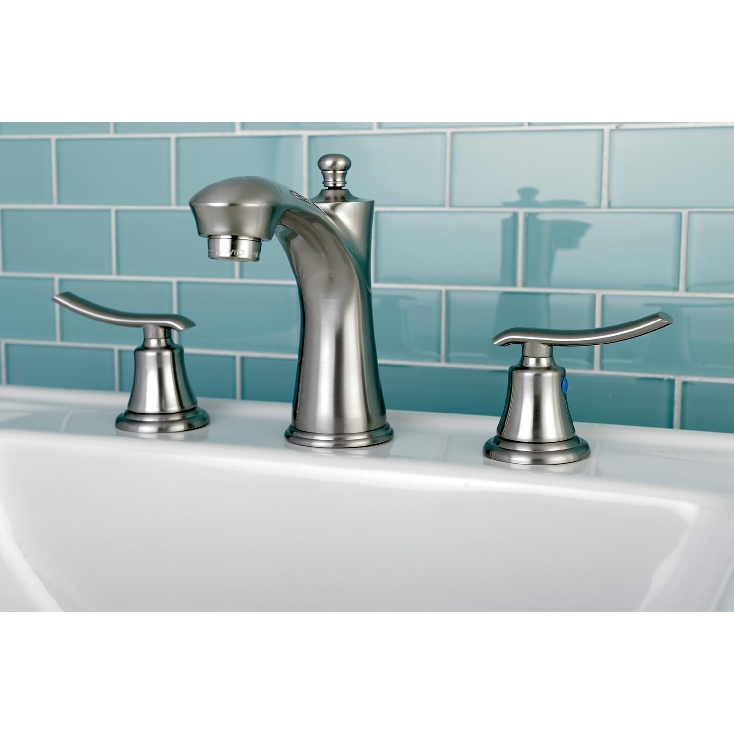 Jamestown Deck Mount Widespread Bathroom Faucet