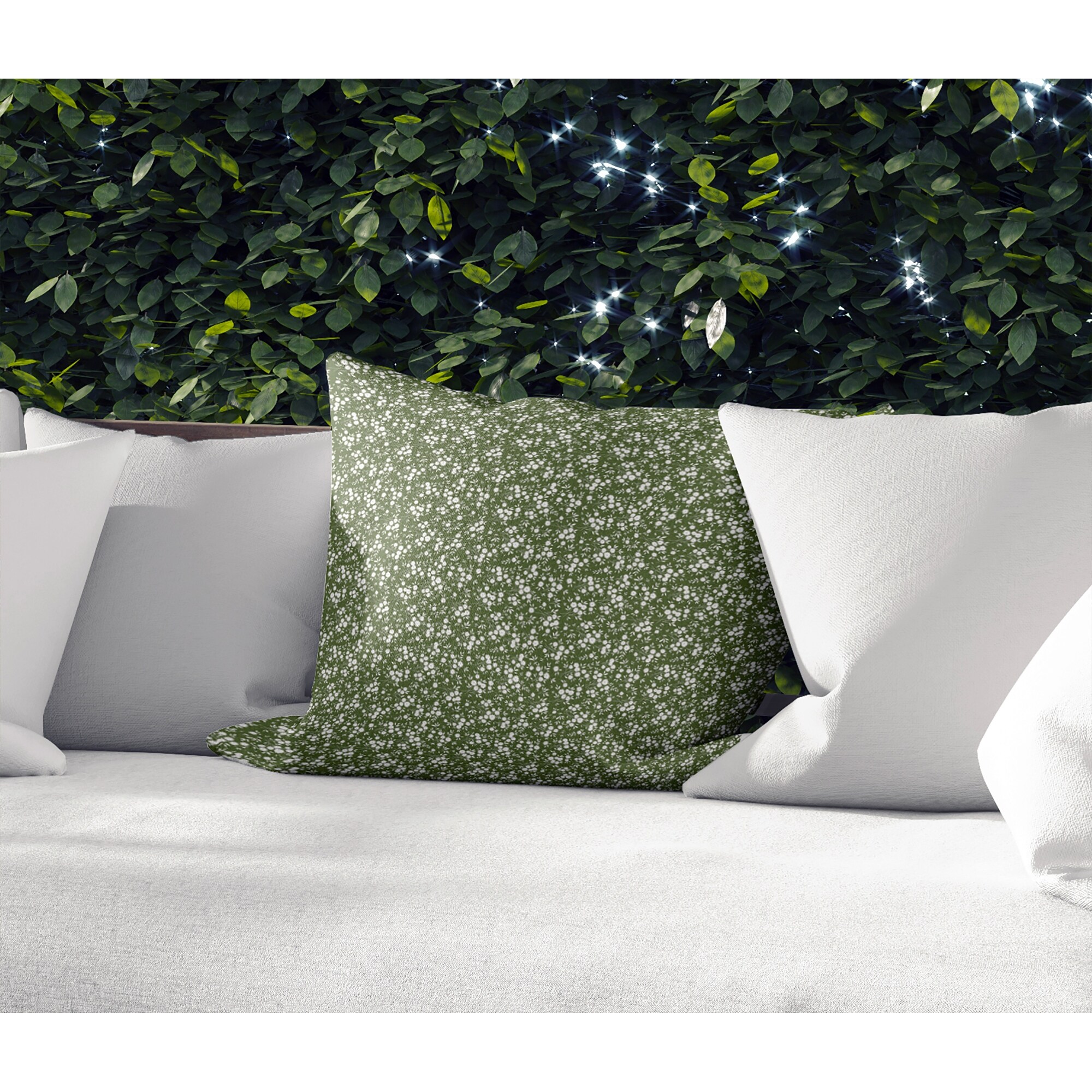 GARDEN GREEN Indoor|Outdoor Pillow By Kavka Designs