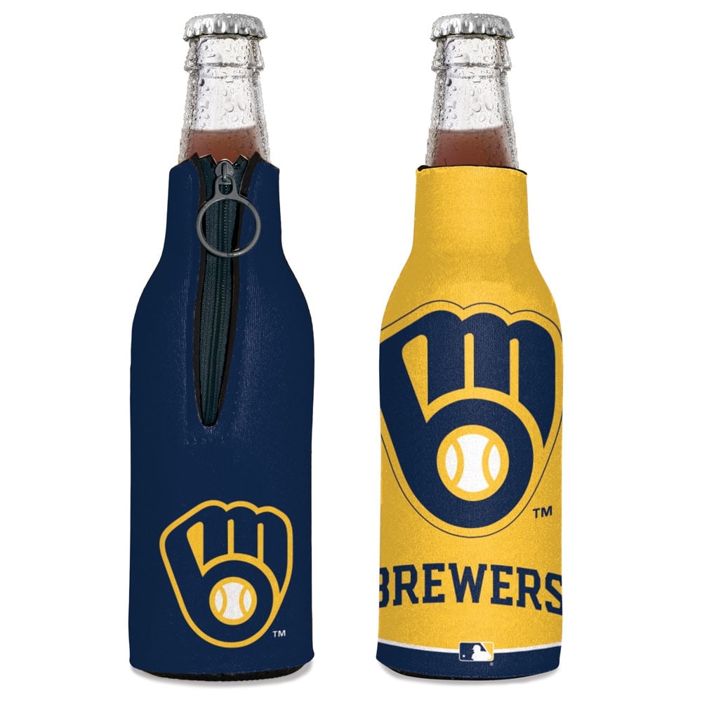 Milwaukee Brewers Zip Bottle Cooler