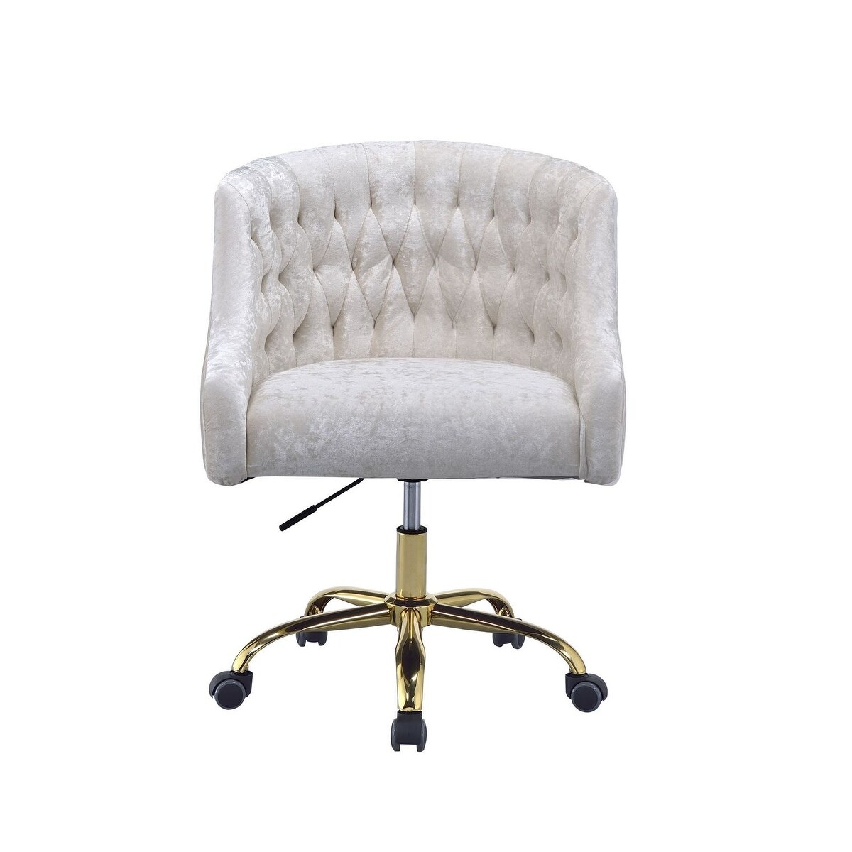 Velvet Adjustable Height Home Office Chair