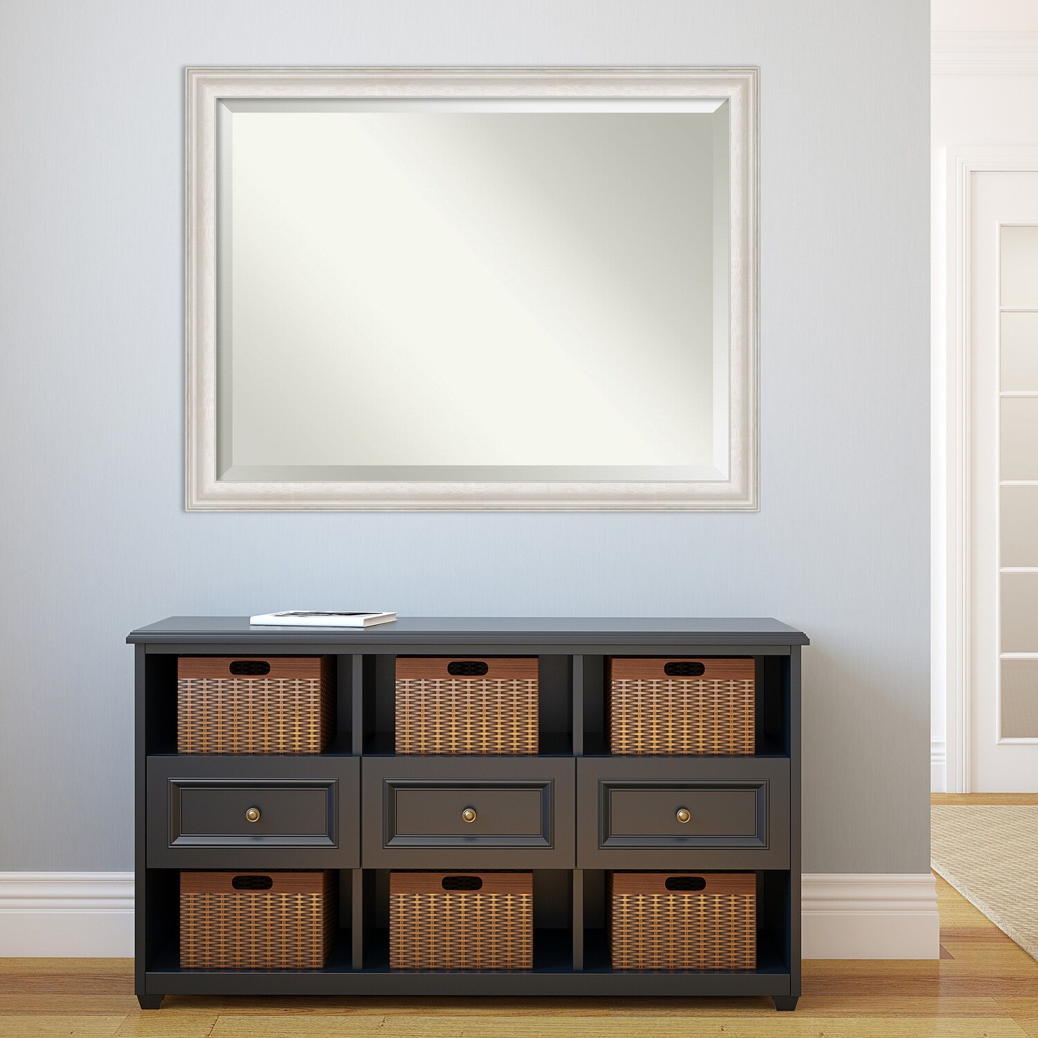 Beveled Wall Mirror - Trio Oil Rubbed Bronze Frame