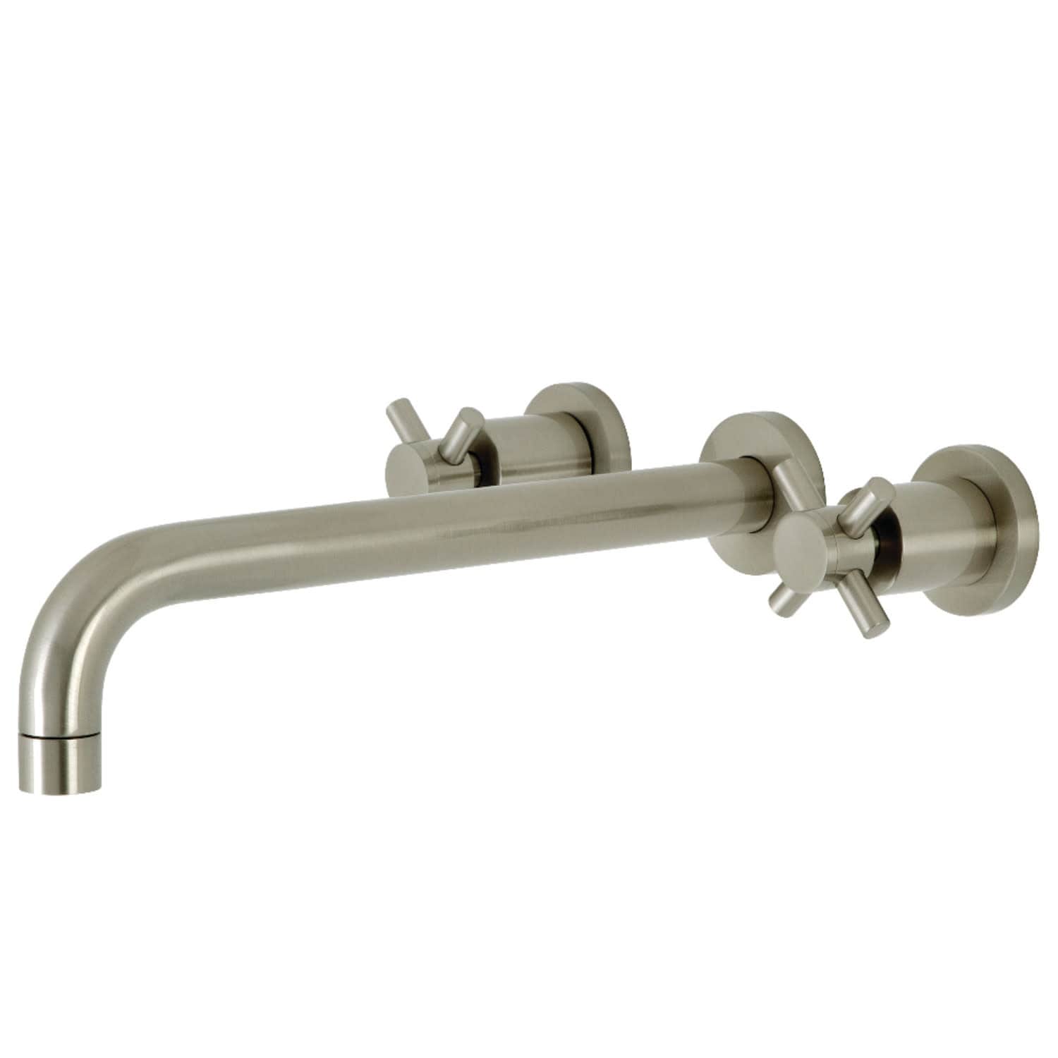 Kingston Brass Concord Wall Mounted Roman Tub Filler with 11-3/16"