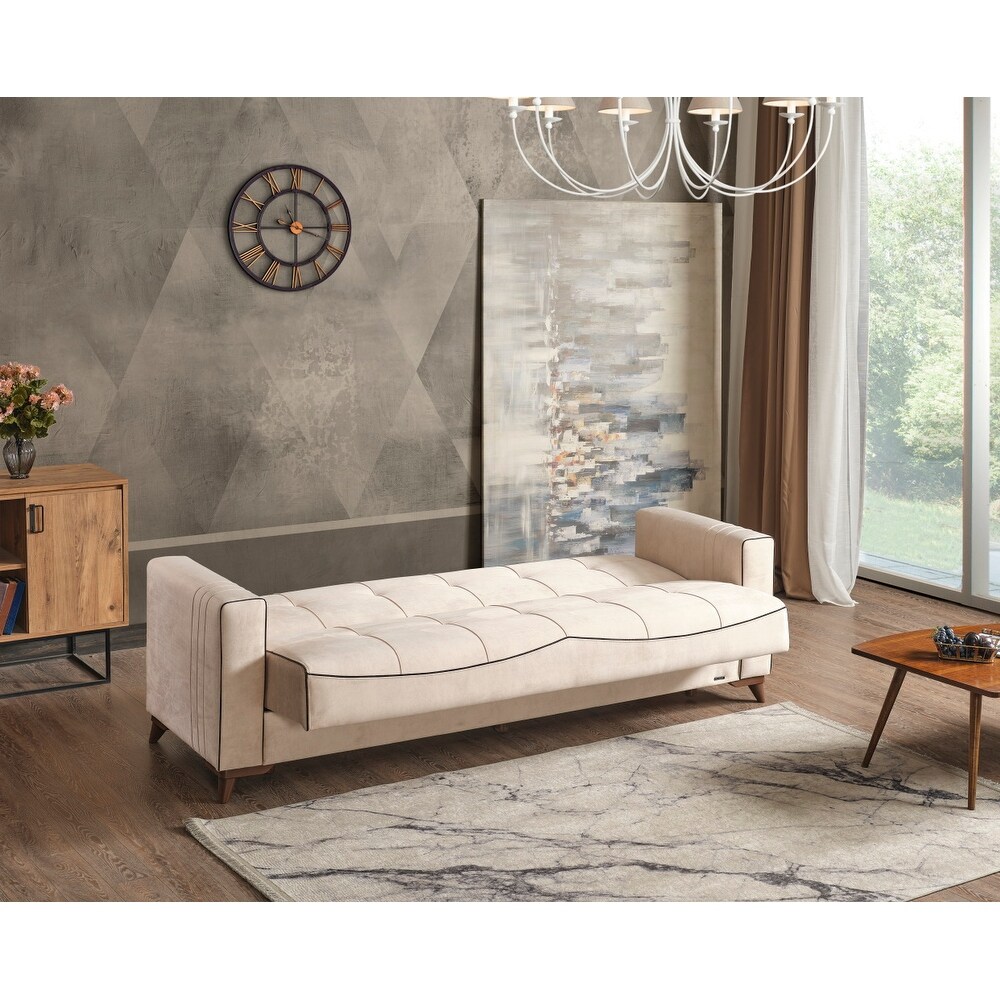 Napoli Living Room 3 Seat Convertible Sleeper Sofa