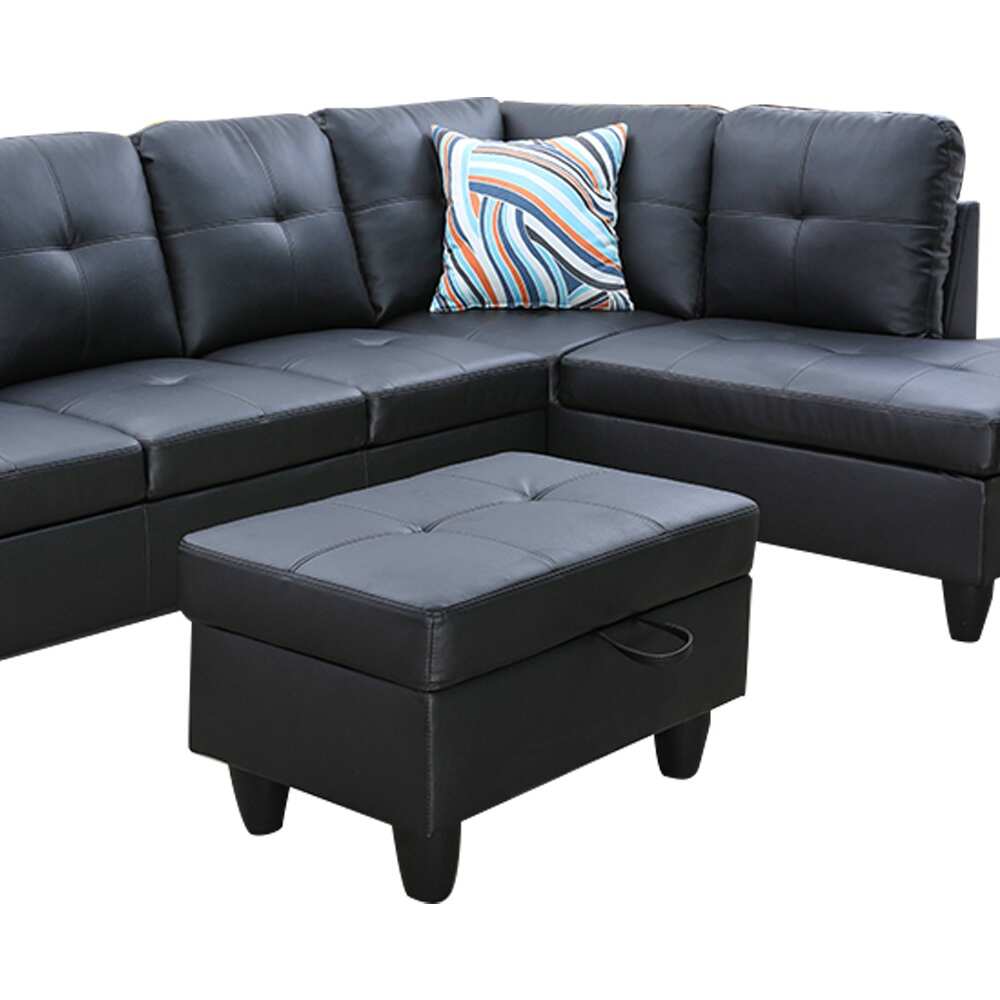 Star HomeLiving Sectional Sofa With Ottoman