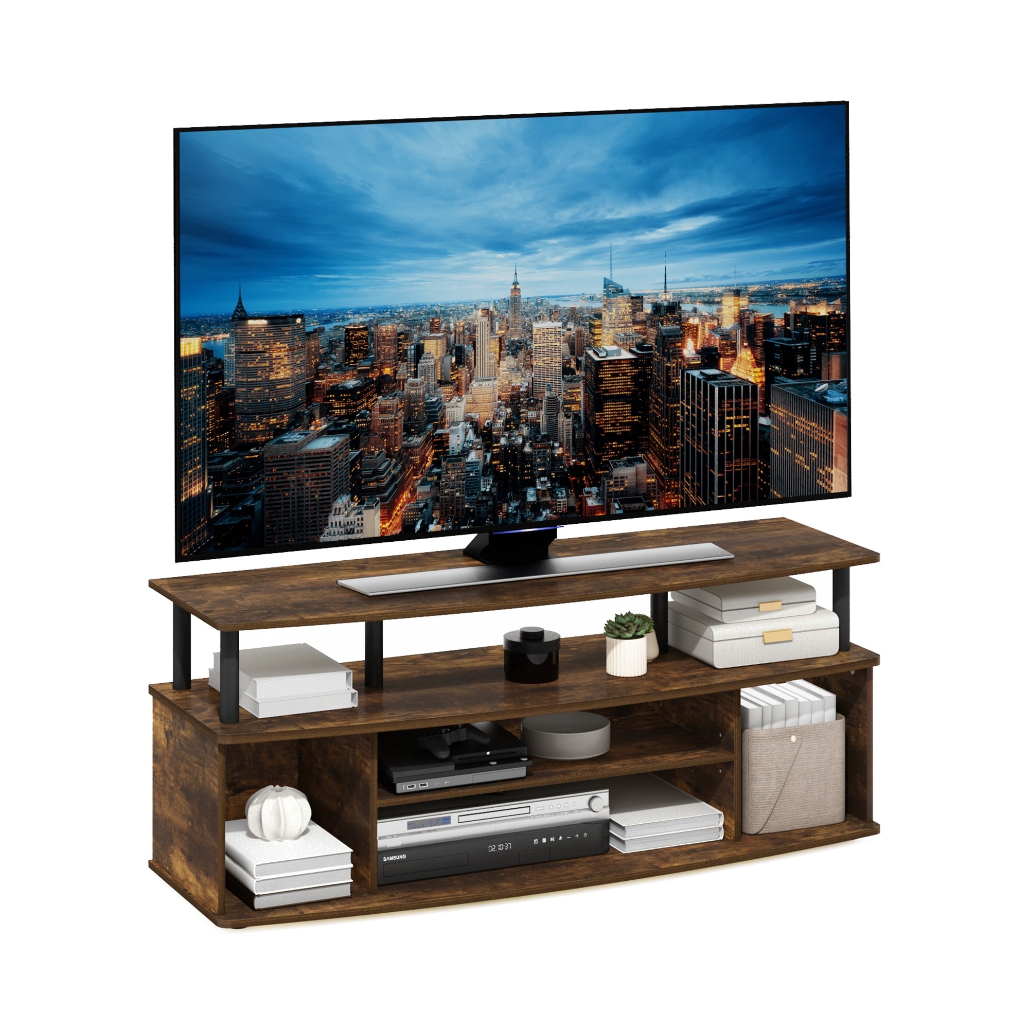 Furinno JAYA Large Entertainment Center Hold up to 55-IN TV