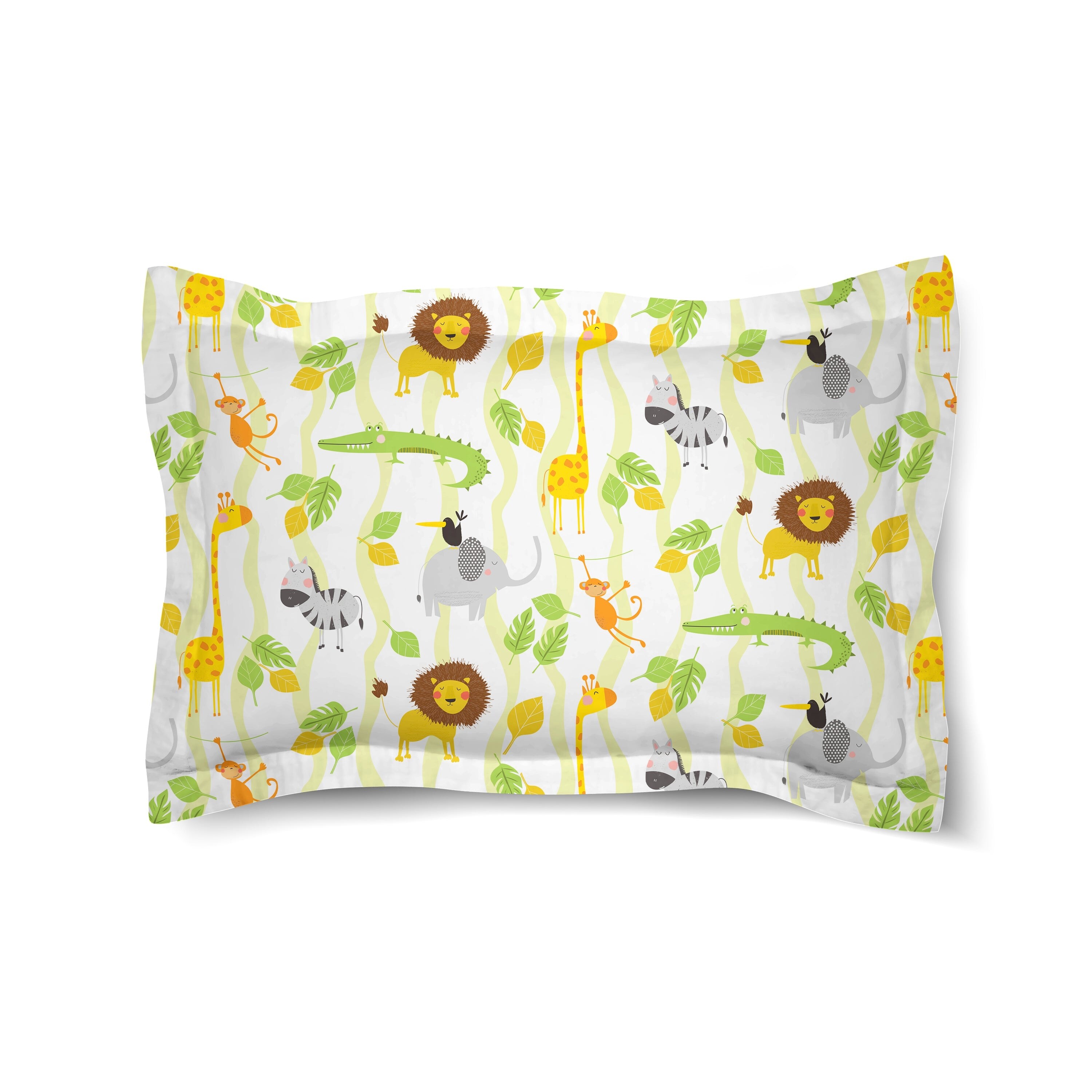 Laural Home Jungle Pals and Friends Comforter Sham