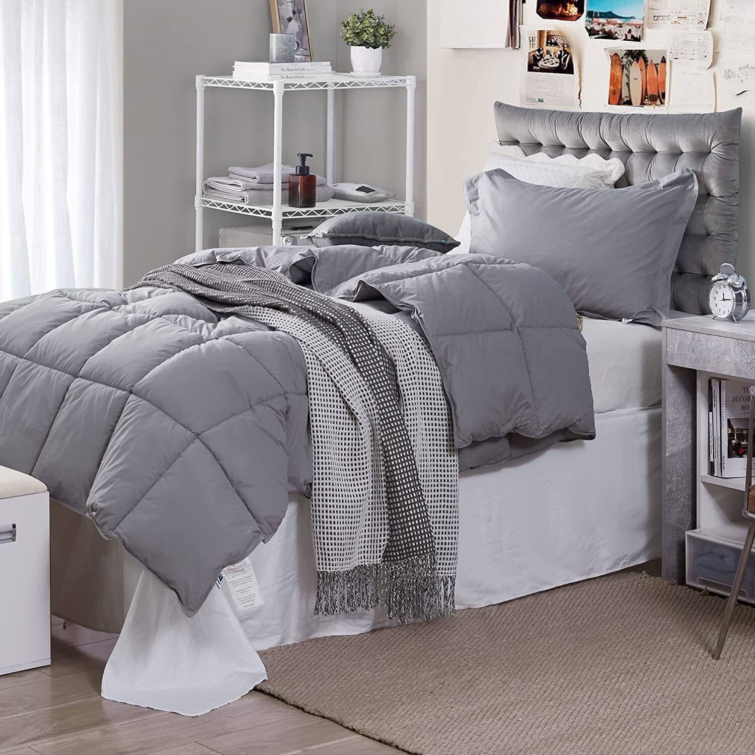 Snorze Cotton Cloud Comforter - Coma Inducer - Alloy