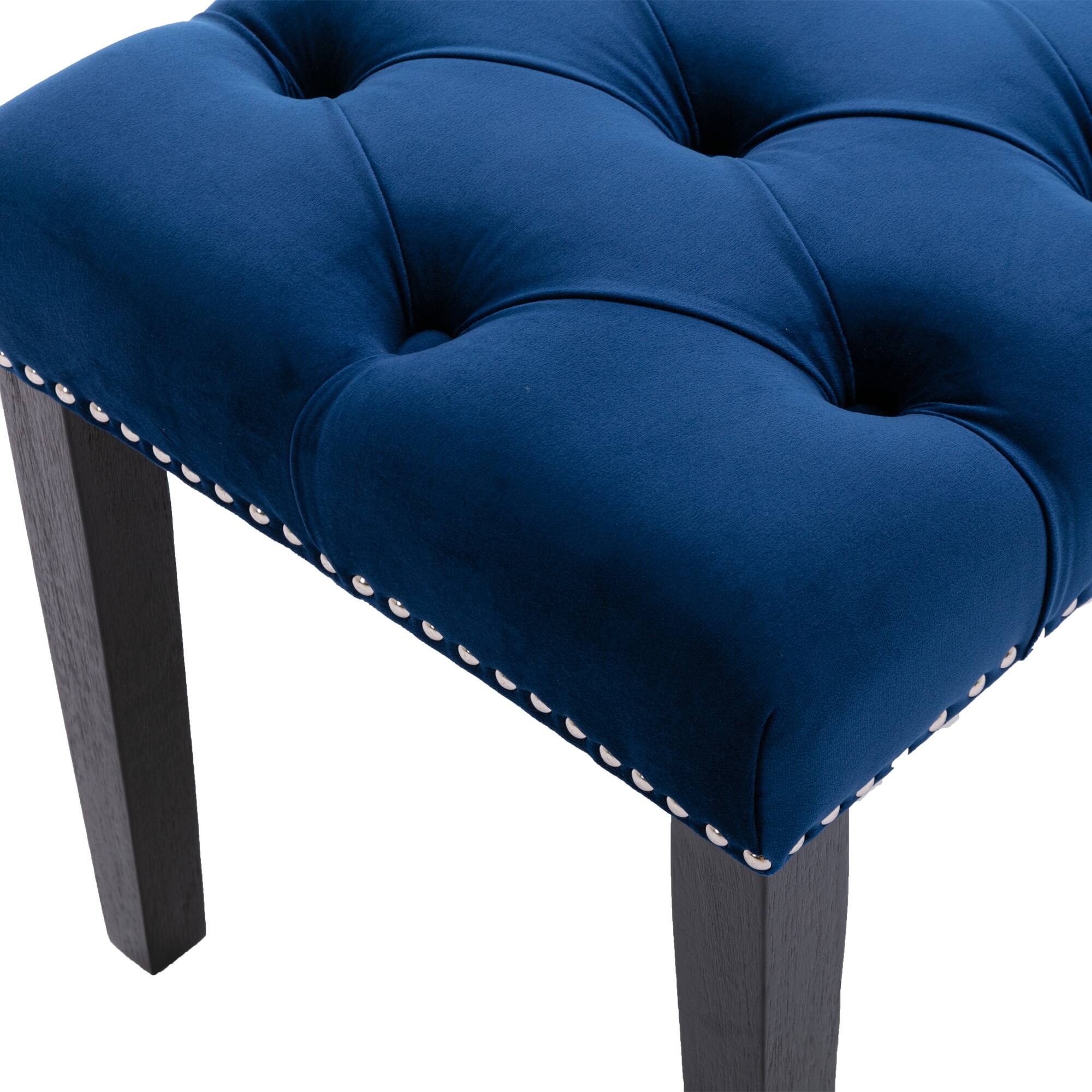 Upholstered Tufted Bench for Entryway
