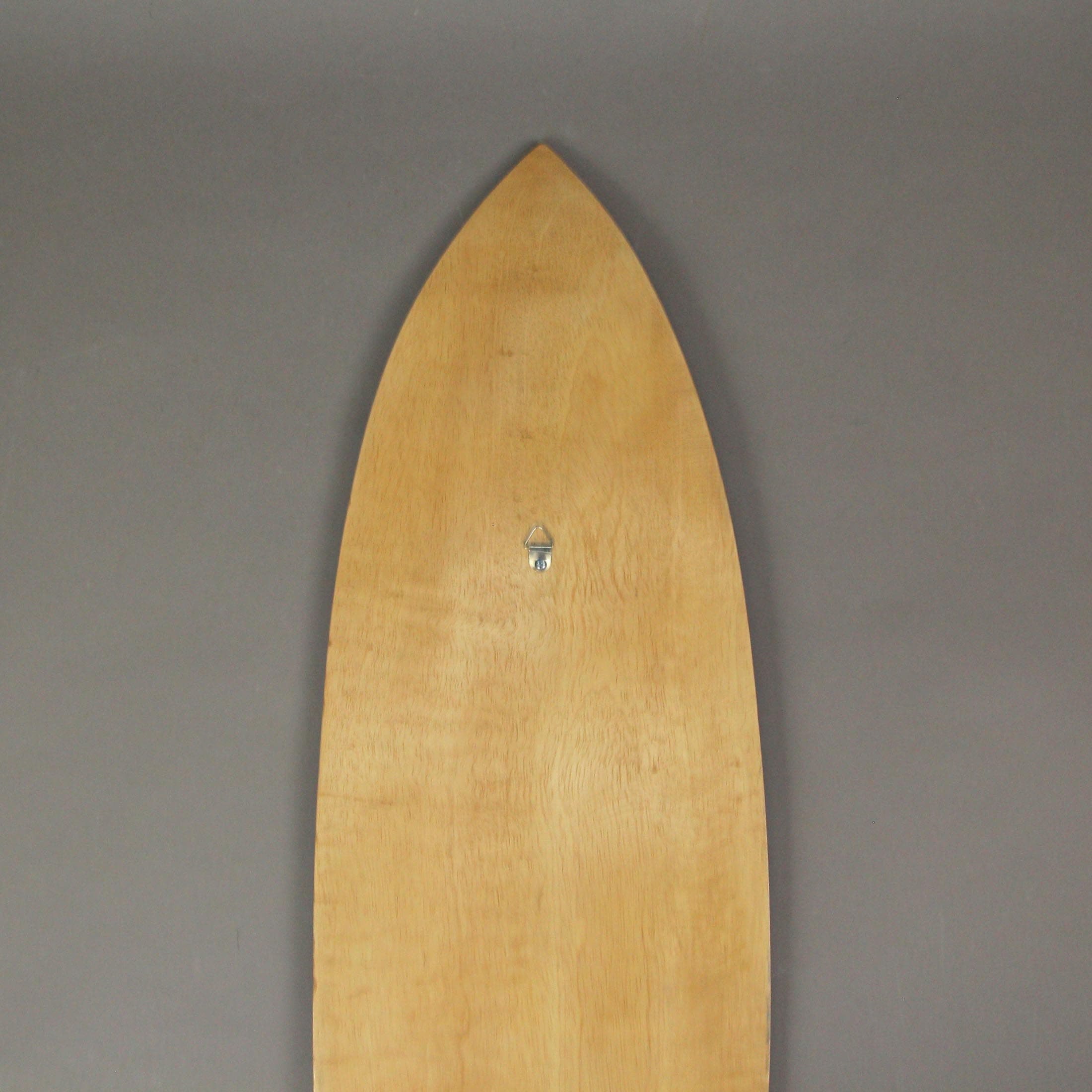 Zeckos 32 Inch Painted Wood Surfboard Wall Hangings (Set Of 3)