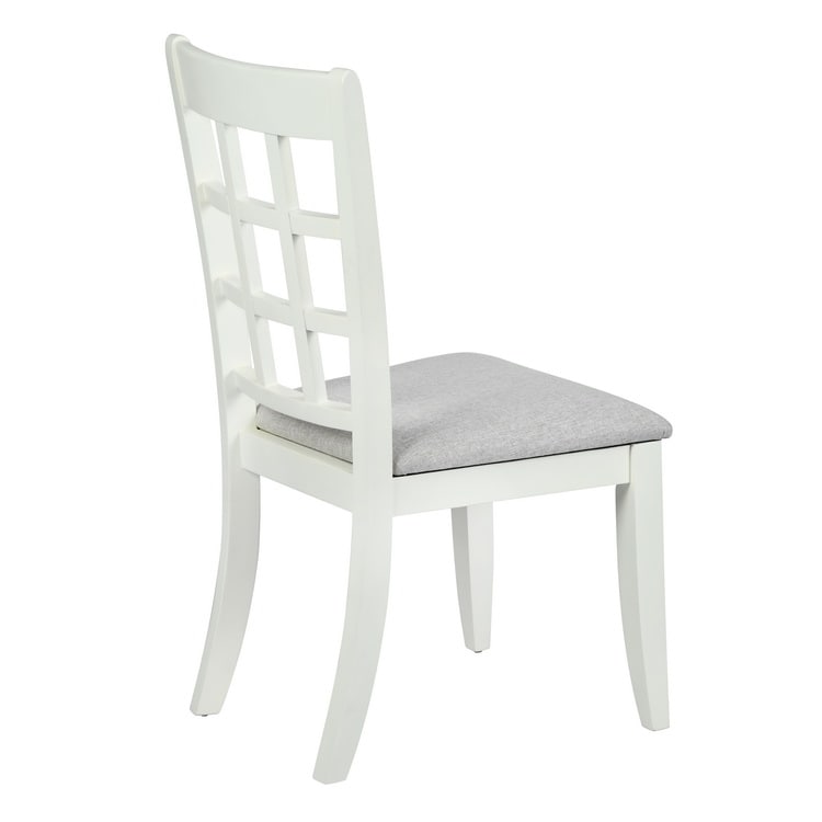 Homylin Dining Chair in White
