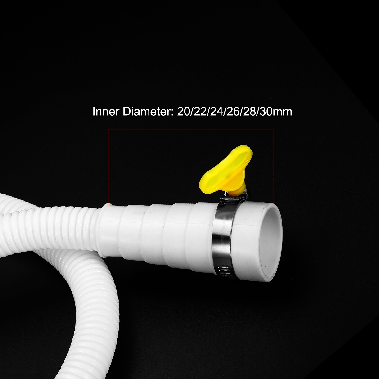 Universal Air Conditioner Drain Hose Multiple Size 20-30mm ID 3.3ft