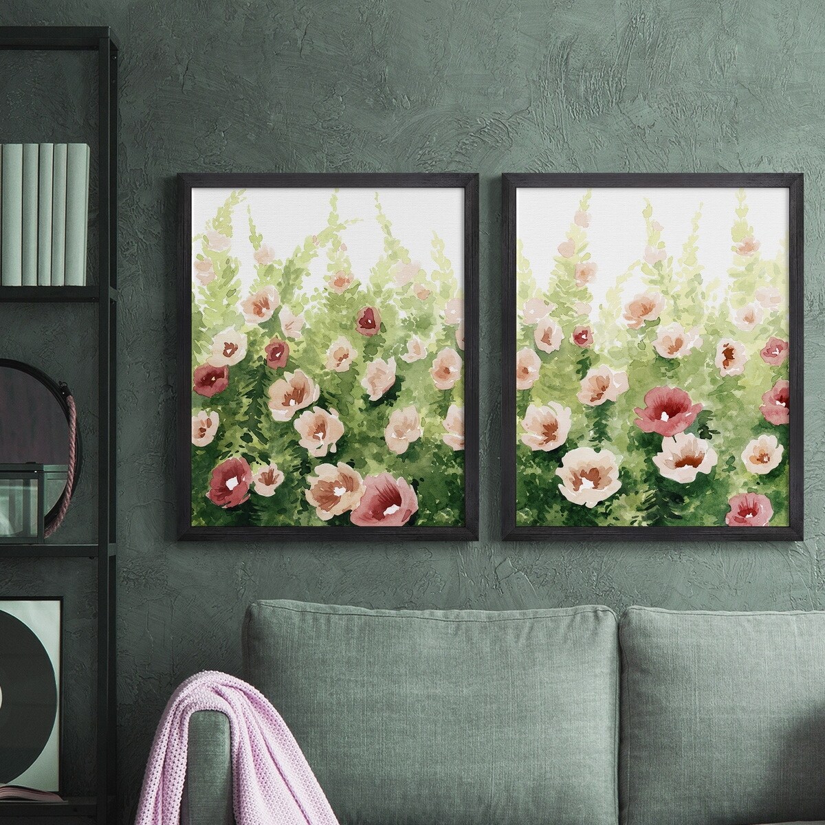 Sunlit Flora I Premium Framed Canvas - Ready to Hang