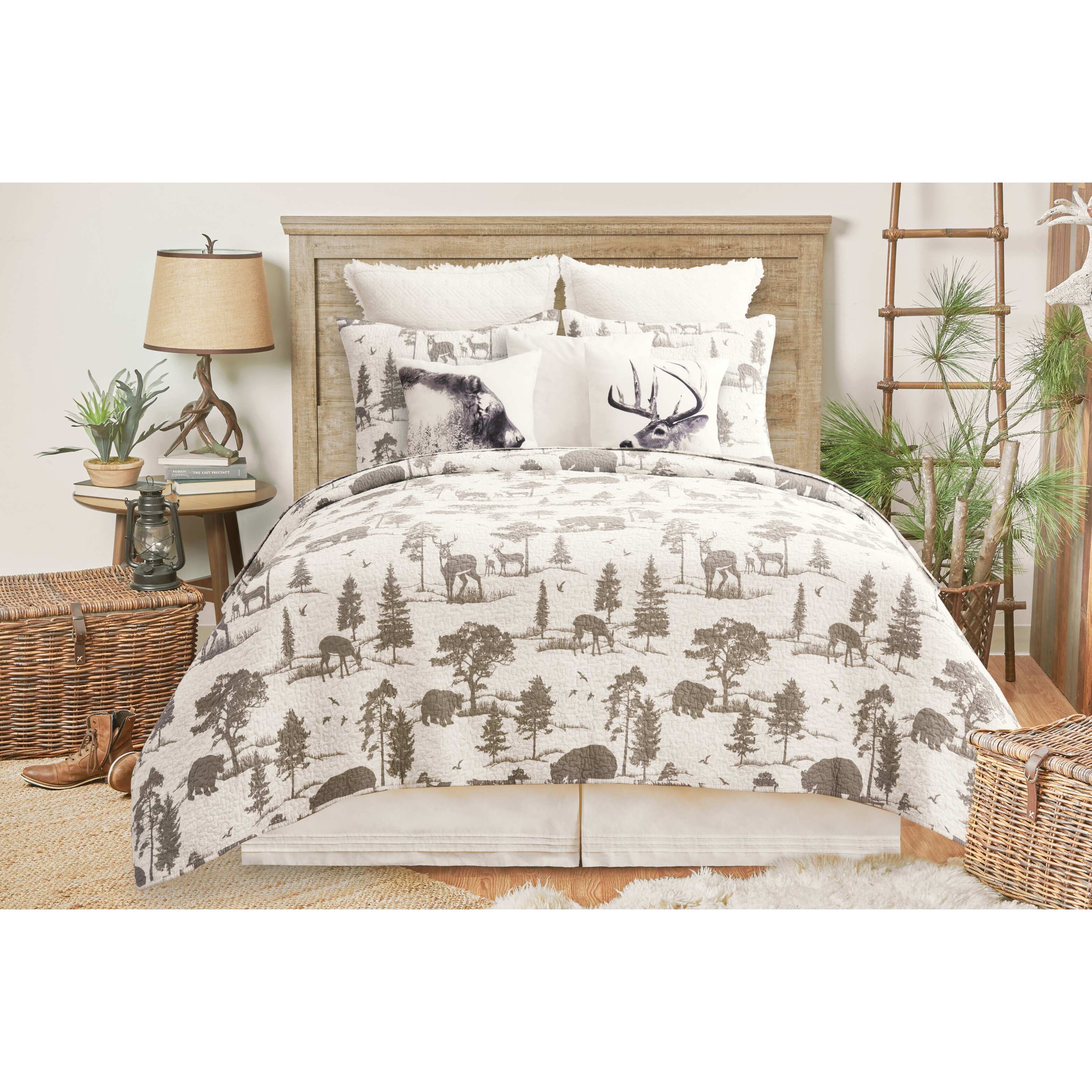 Hillside Royal Rustic Lodge Quilt Bedding Collection