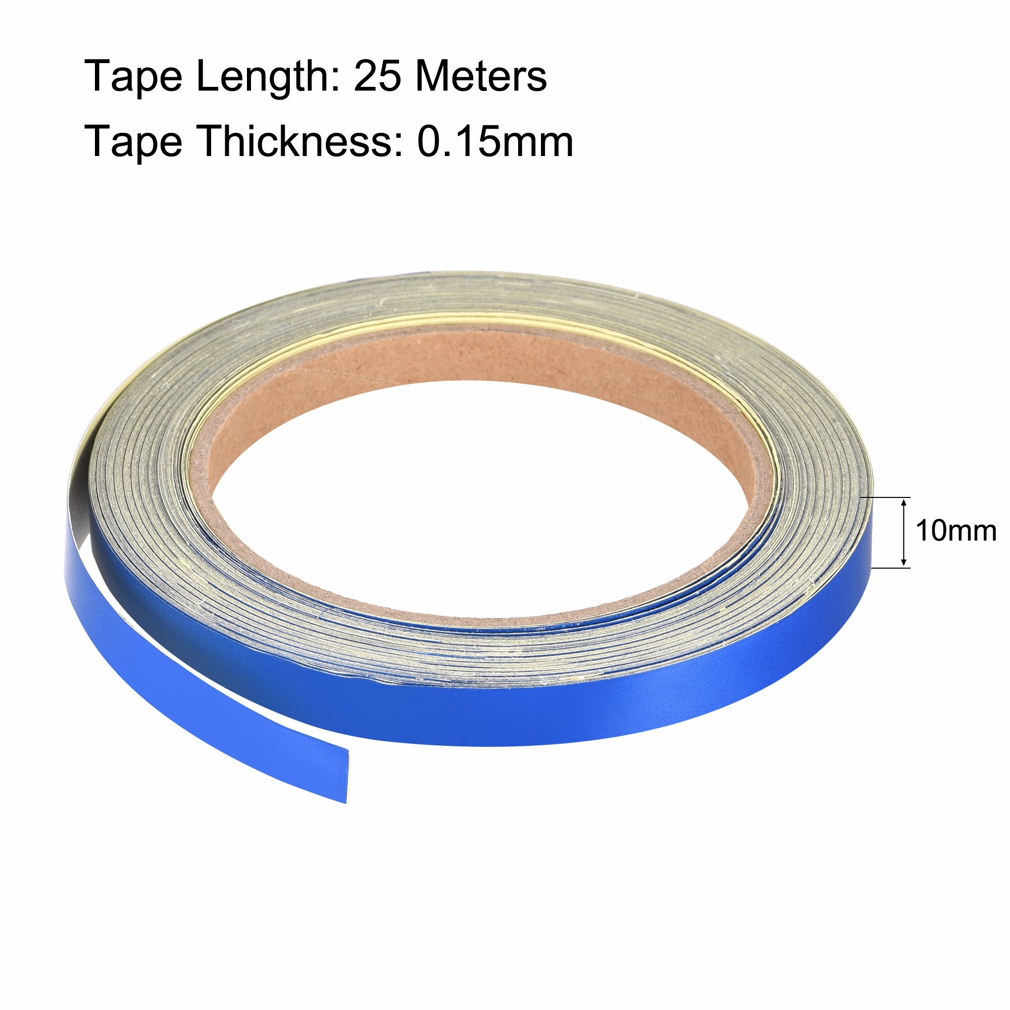 Reflective Tape, 10mm x 25m, Outdoor Waterproof Warning Tape For Bikes