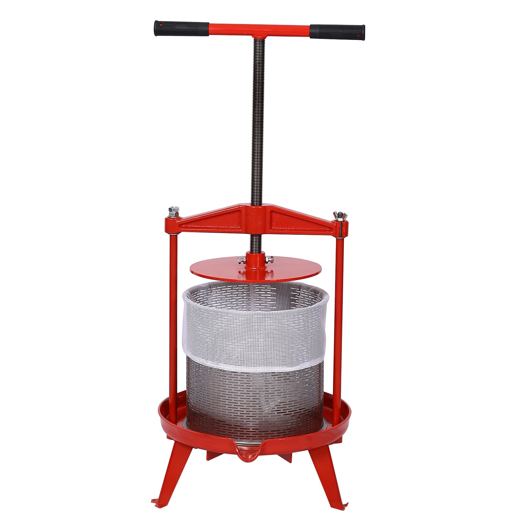 Steel Fruit and Wine Press