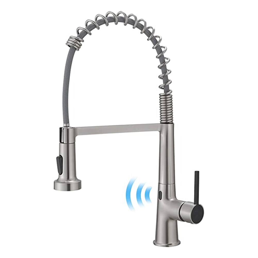 Pull Down Kitchen Faucet Spring Sprayer Sink Faucet
