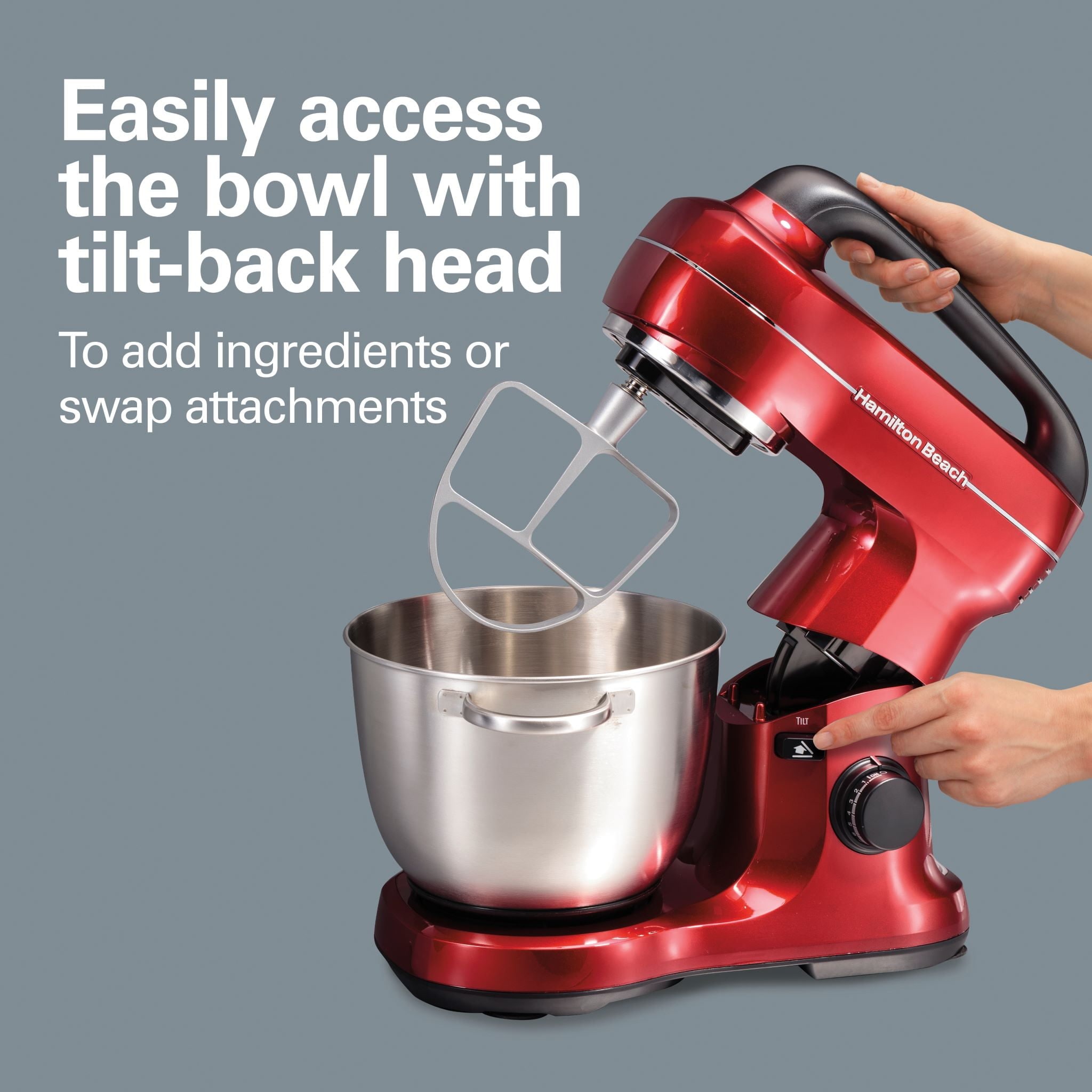 7 Speed Stand Mixer, Red Model 63395