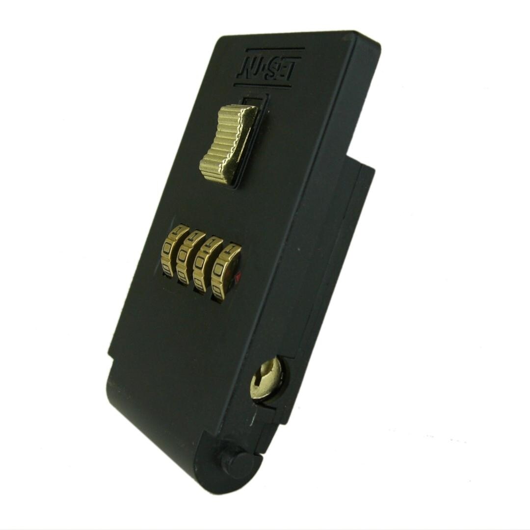 NUSET 4-Number Combination Lock box , Wall Mount