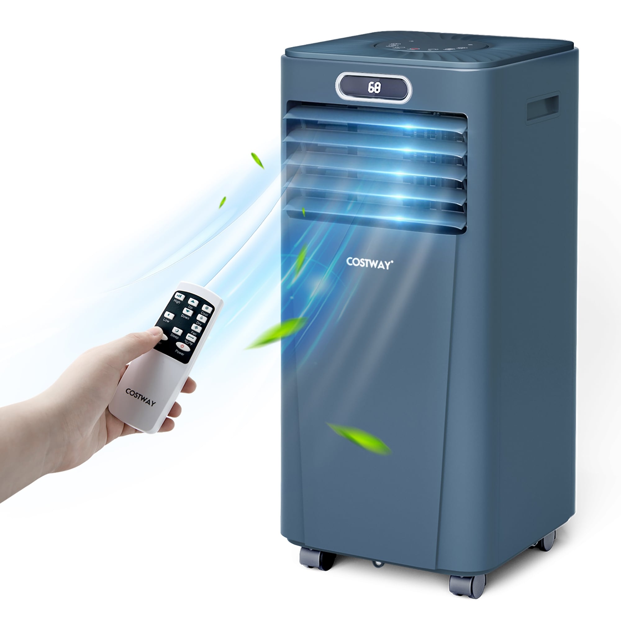 3 in 1 Air Cooler 8000BTU Portable Air Conditioner w/Remote Control