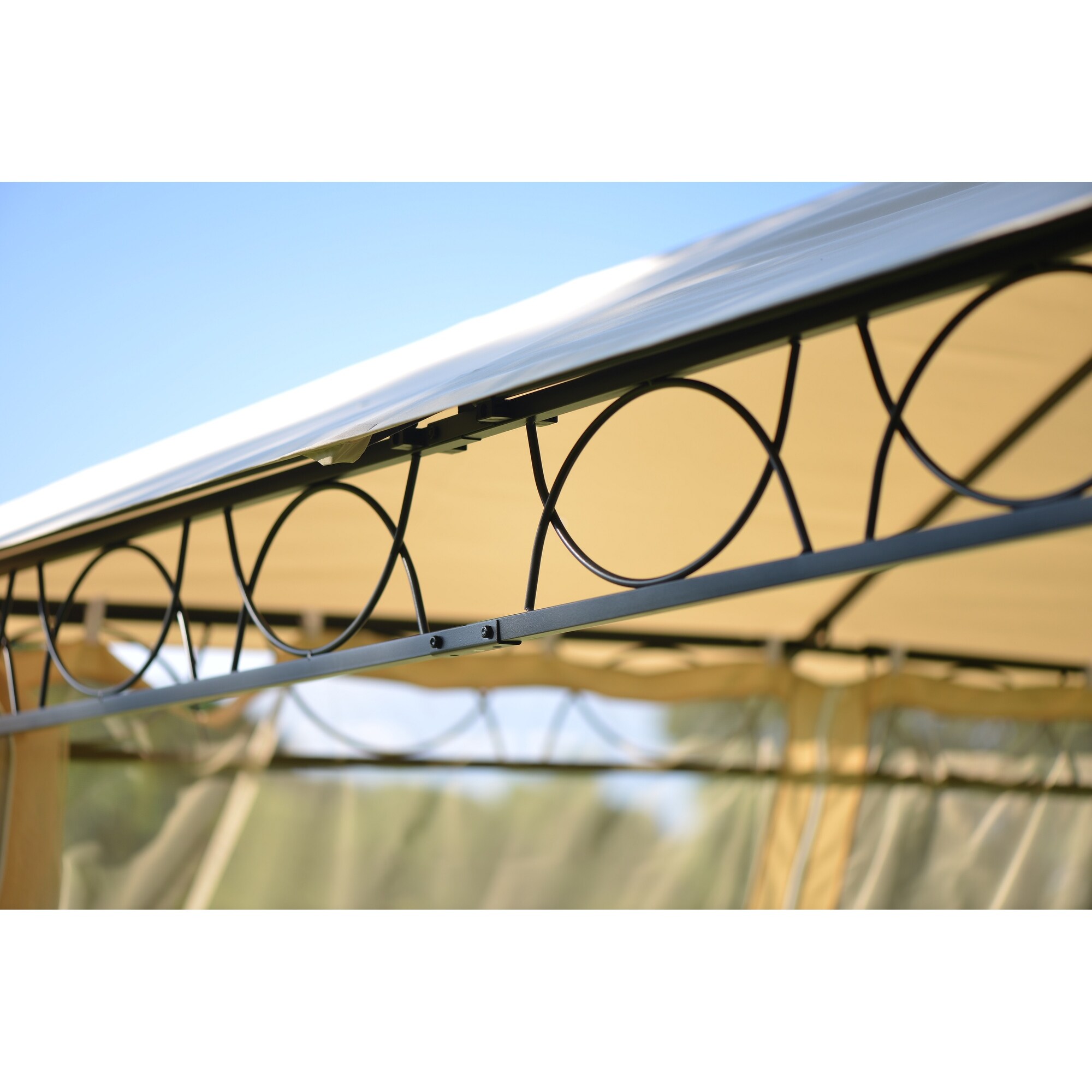 Double Tiered Grill Canopy with UV Protection