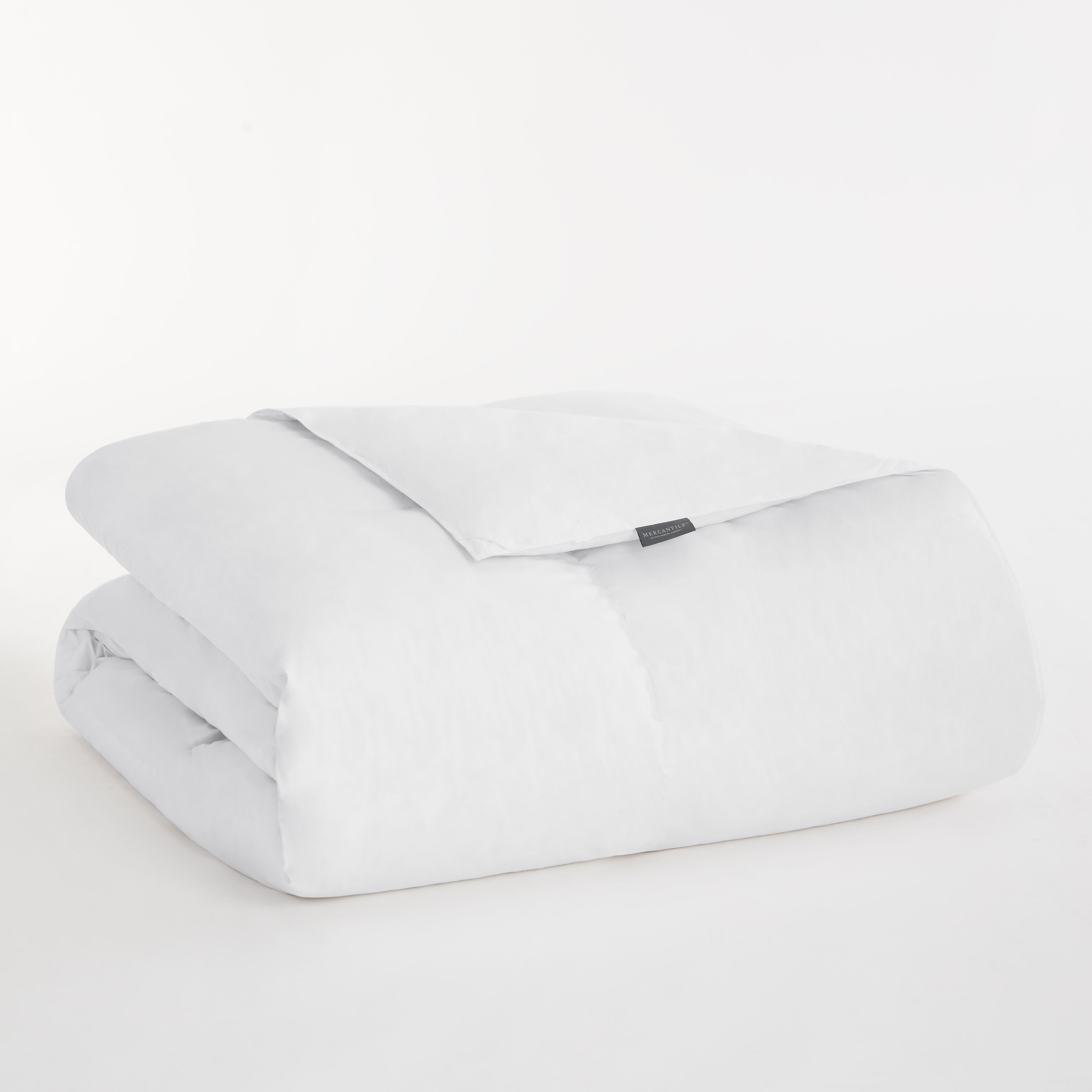 Mercantile Soft and Natural 100% Cotton Feather Fill Comforter