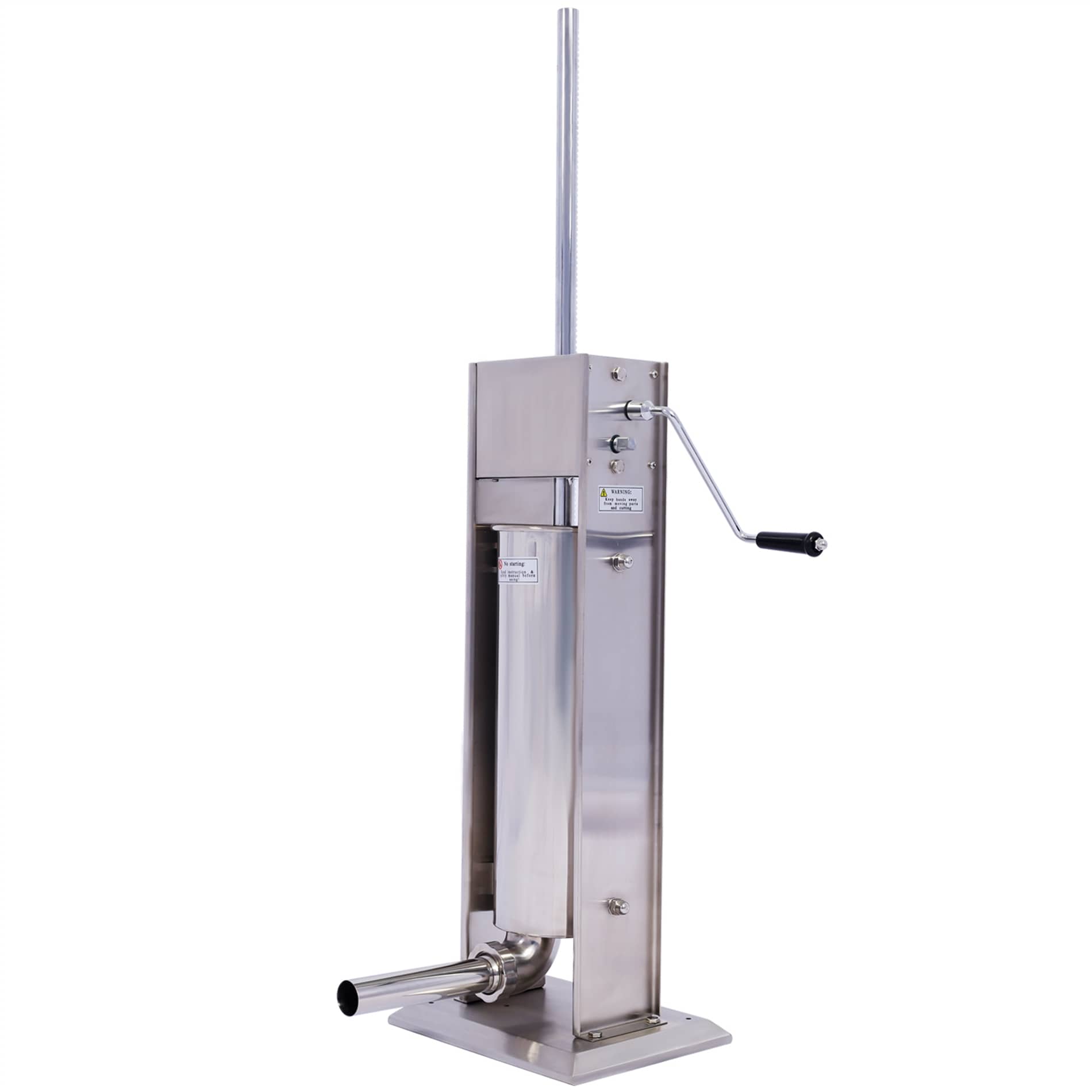 Dual Speed Vertical Sausage Maker 15LB/7L with 4 Stuffing Tubes