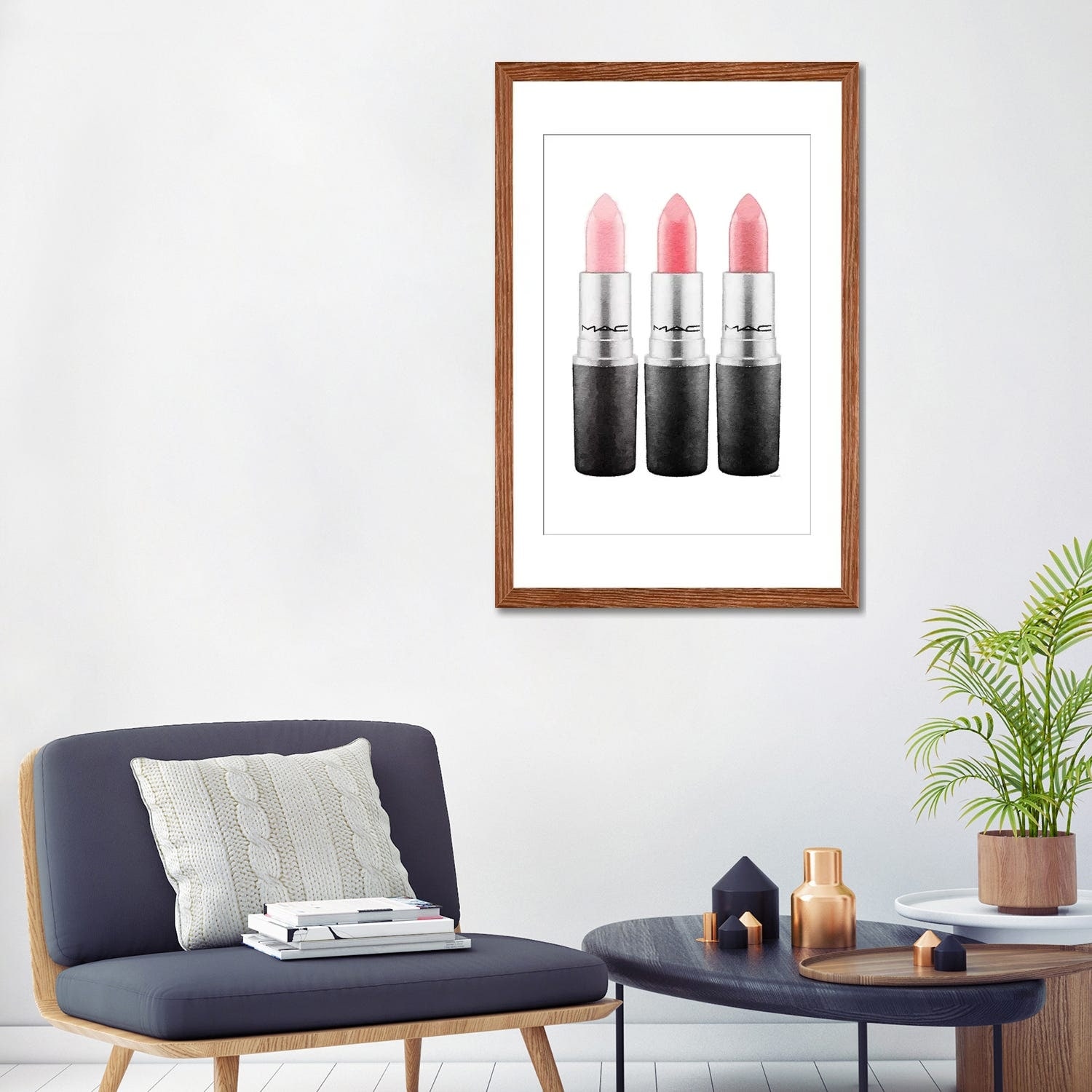 iCanvas "Lipstick III Blush" by Amanda Greenwood