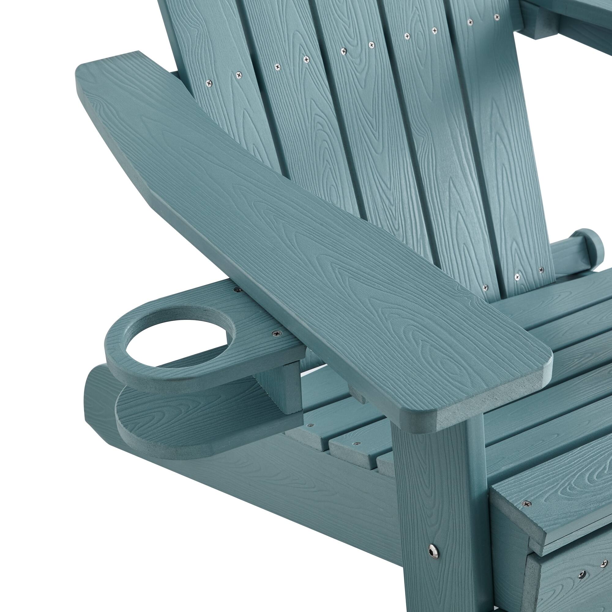 Ignatius Weather Resistant, Outdoor Adirondack Chair